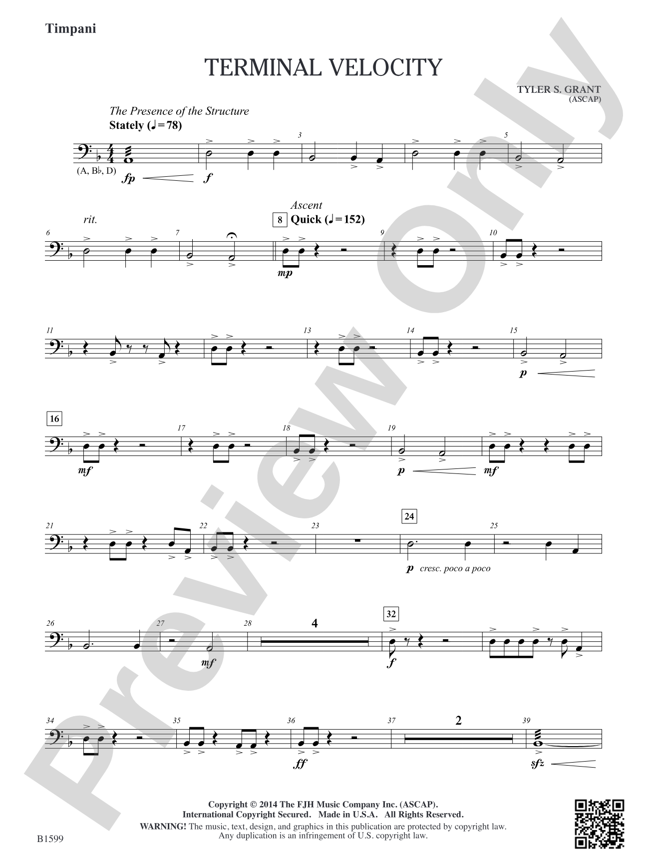 Terminal Velocity: Timpani