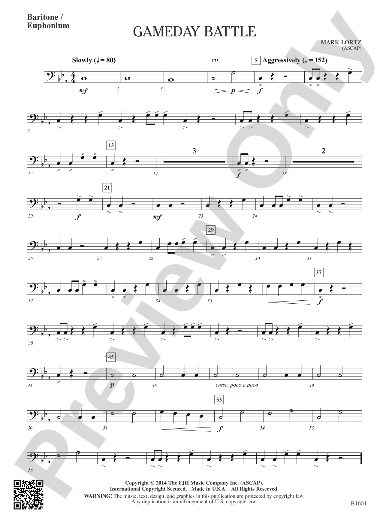 Gameday Battle: Baritone / Euphonium