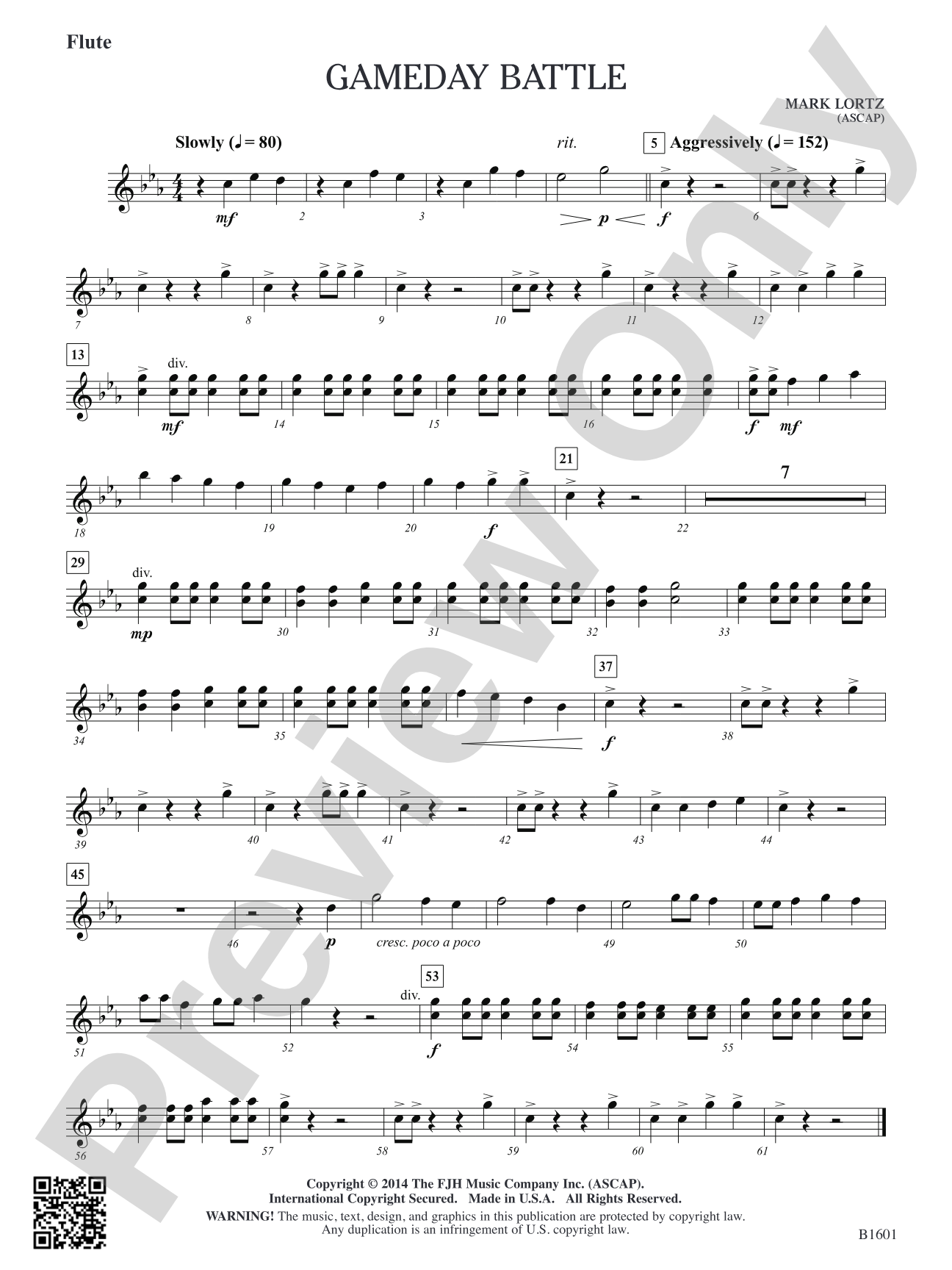 Gameday Battle: Flute