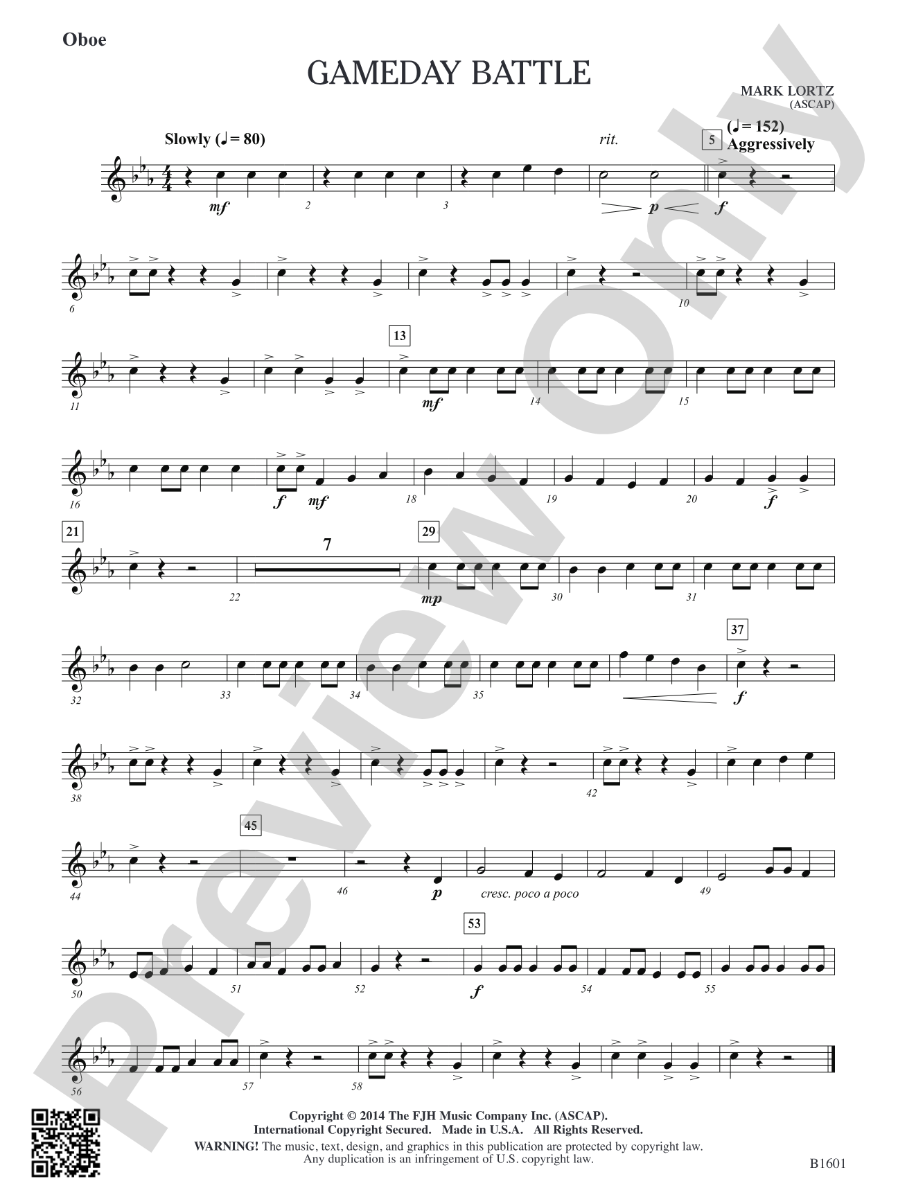 Gameday Battle: Oboe