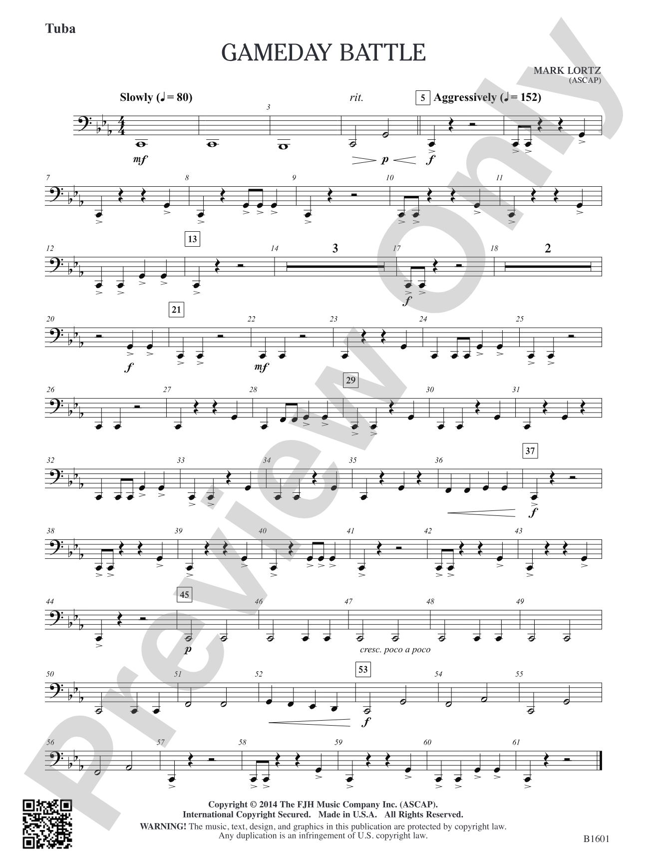 Gameday Battle: Tuba