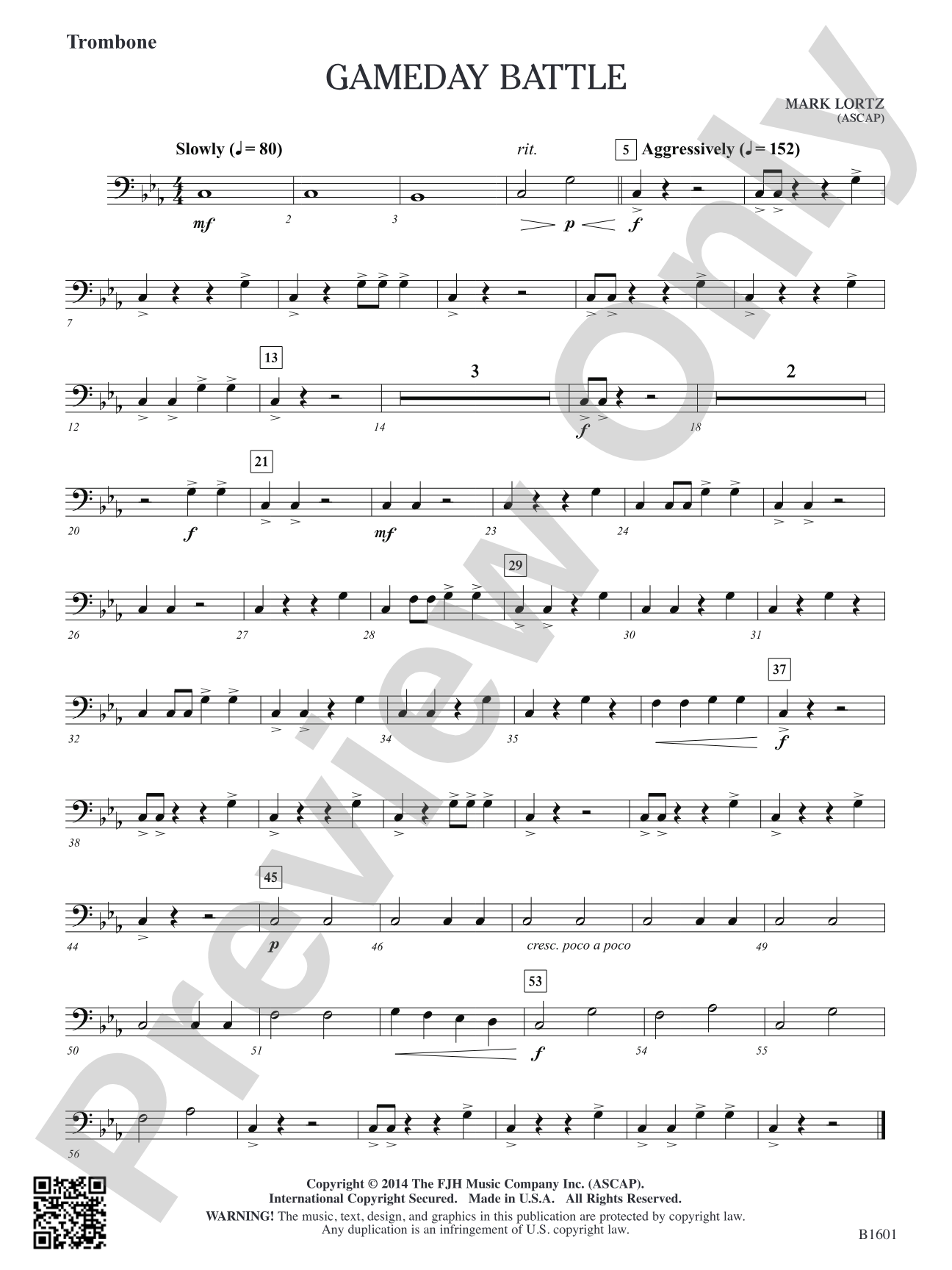 Gameday Battle: Trombone