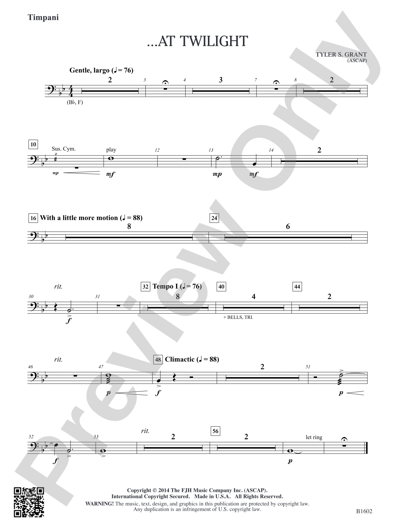 ...At Twilight: Timpani