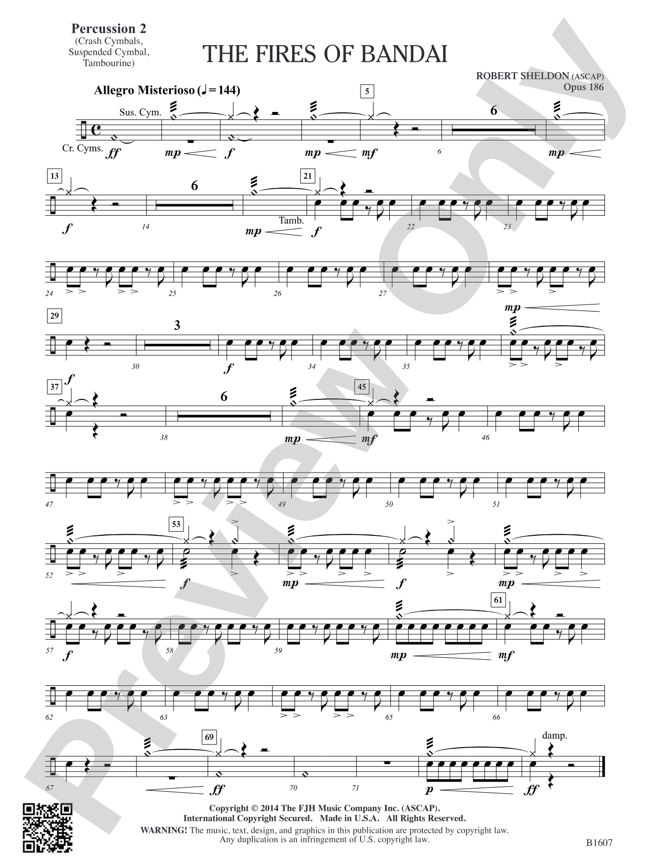 The Fires of Bandai: Percussion 2