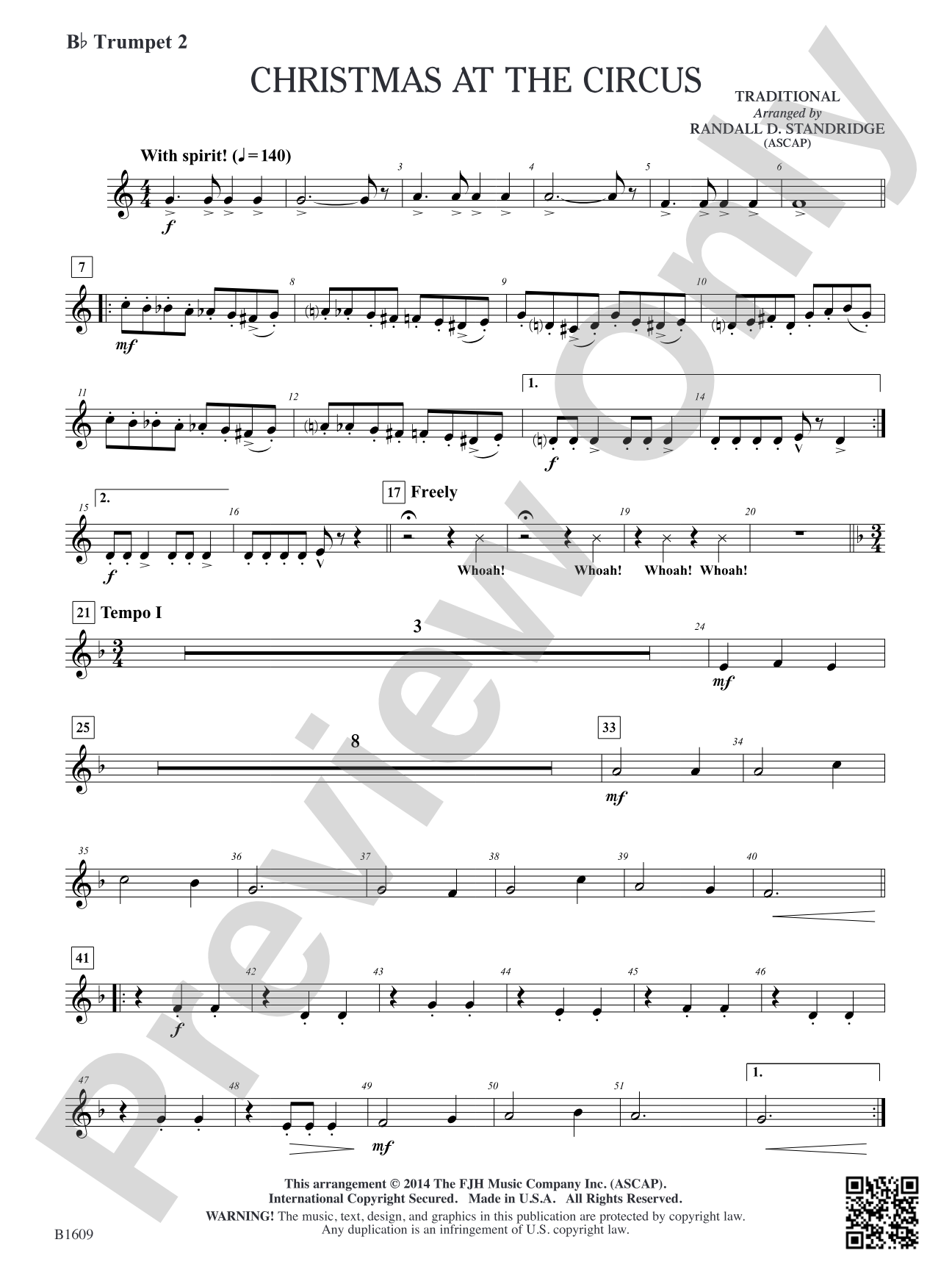 Christmas at the Circus: B-flat Trumpet 2