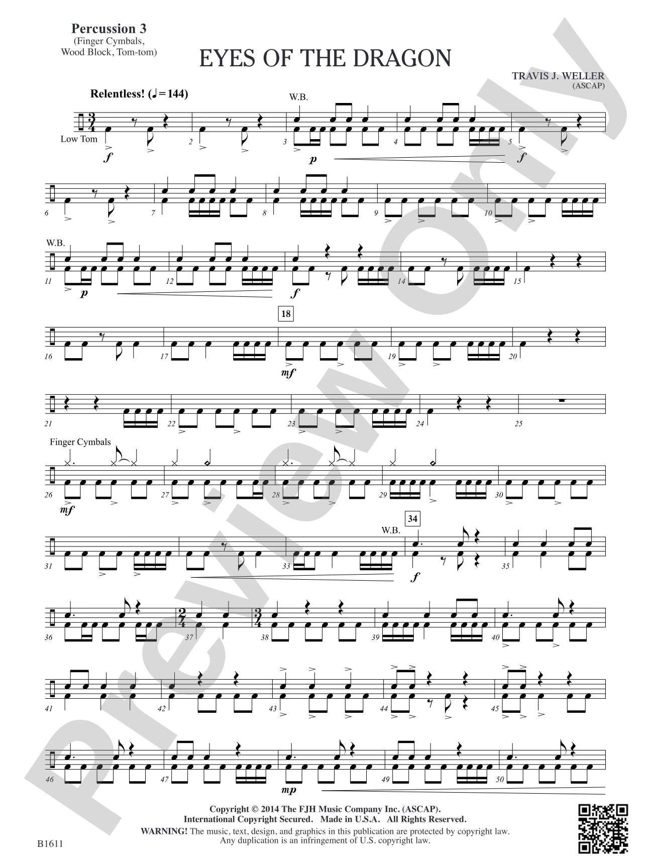 Eyes of the Dragon: Percussion 3