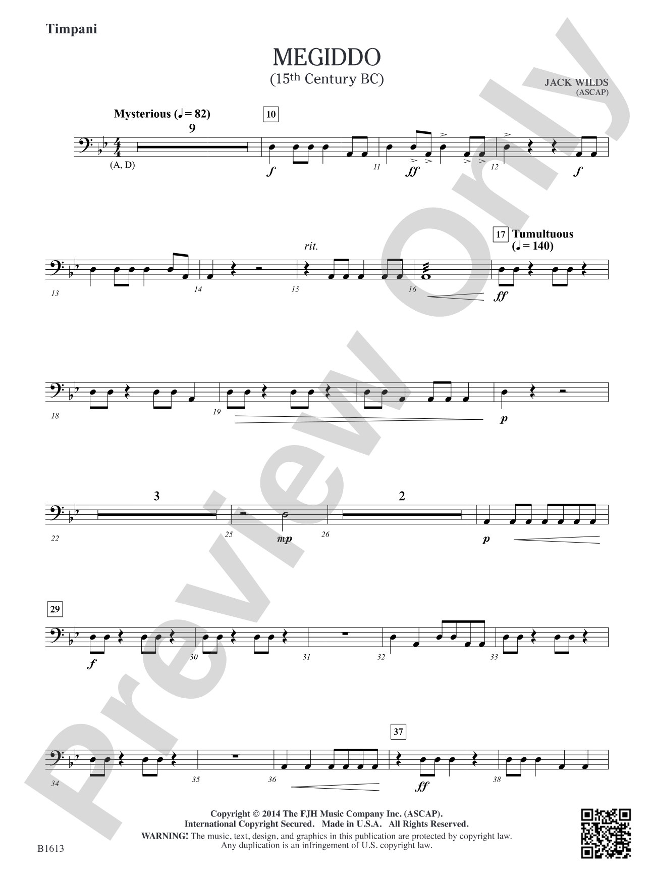 Megiddo: Timpani