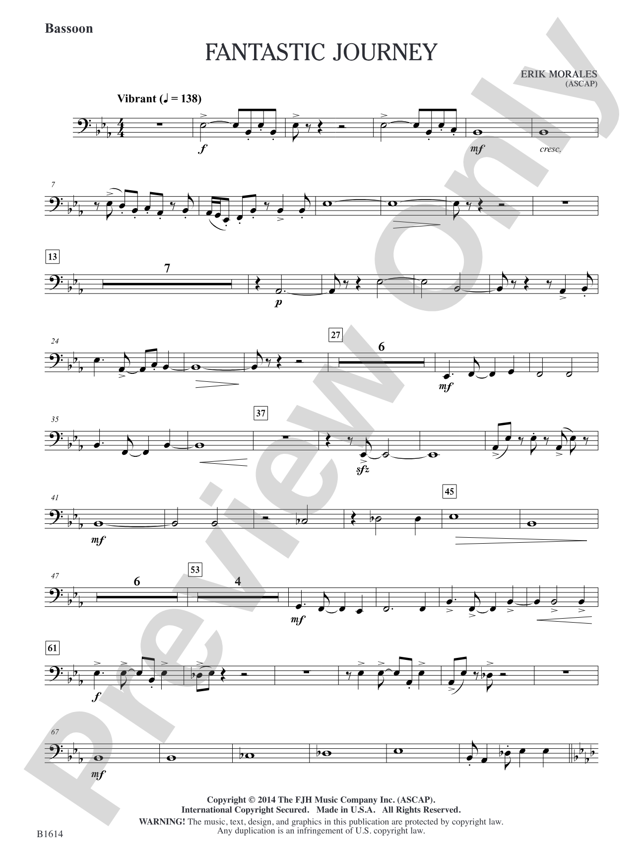 Fantastic Journey: Bassoon