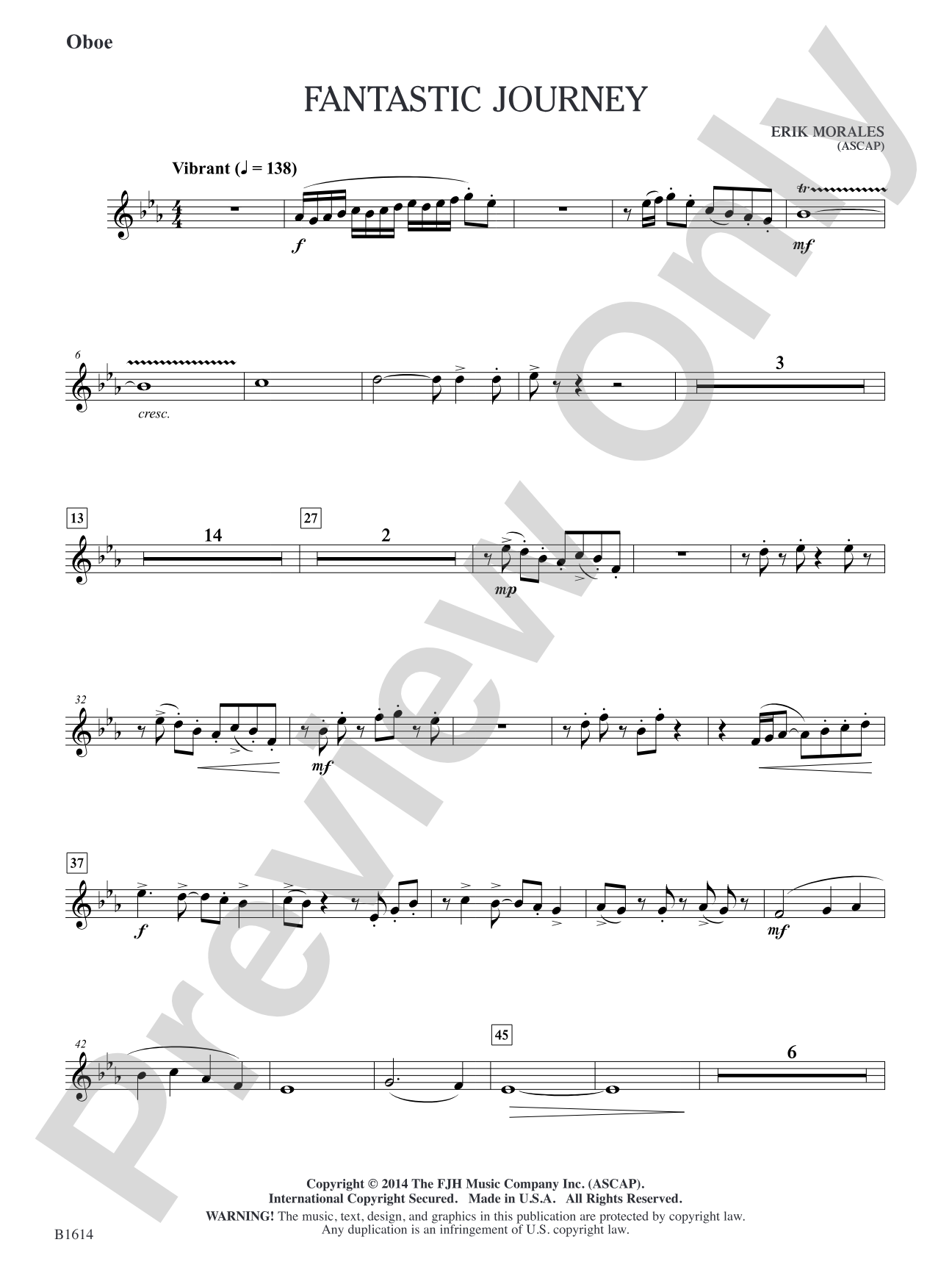 Fantastic Journey: Oboe