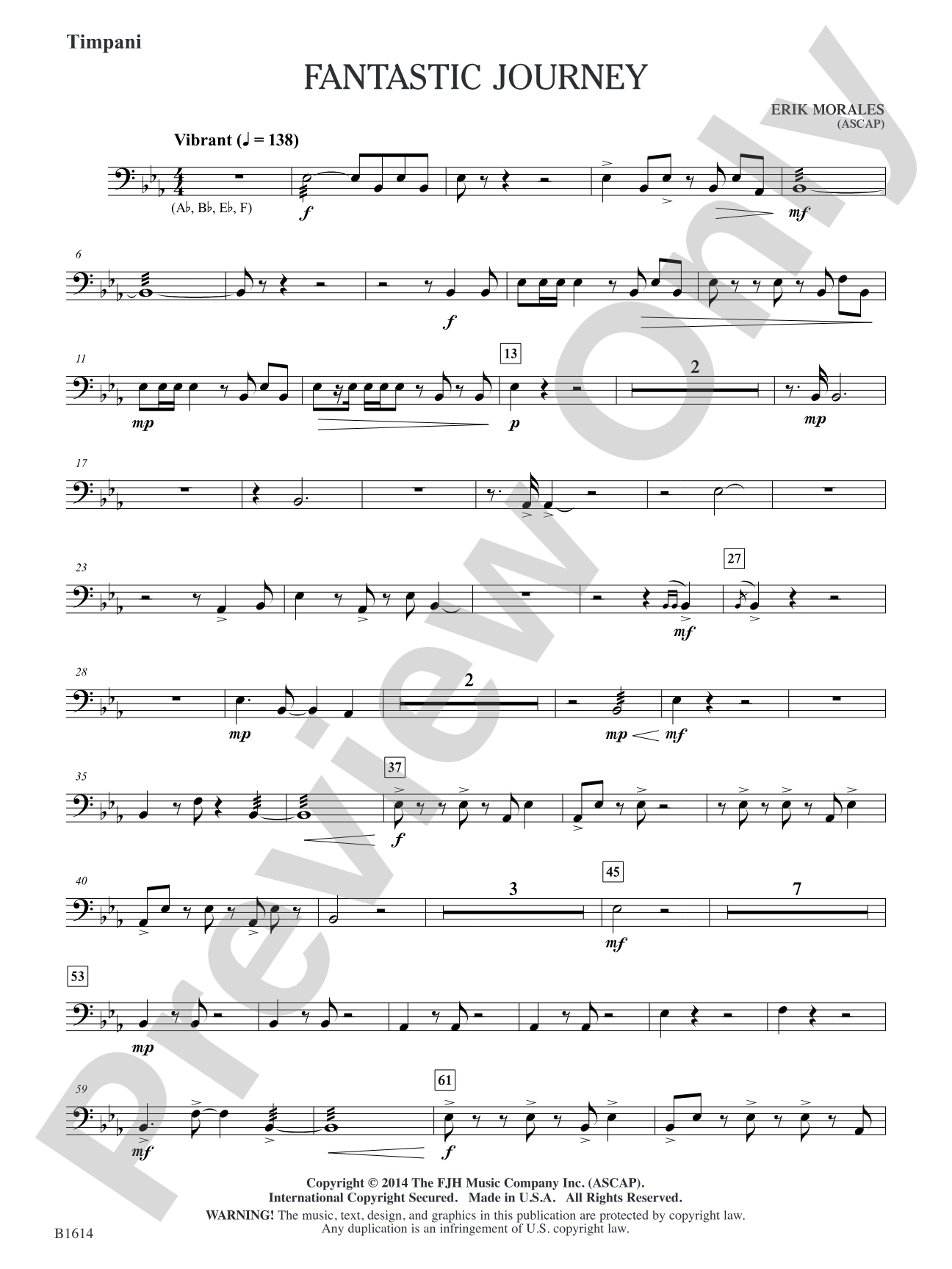 Fantastic Journey: Timpani