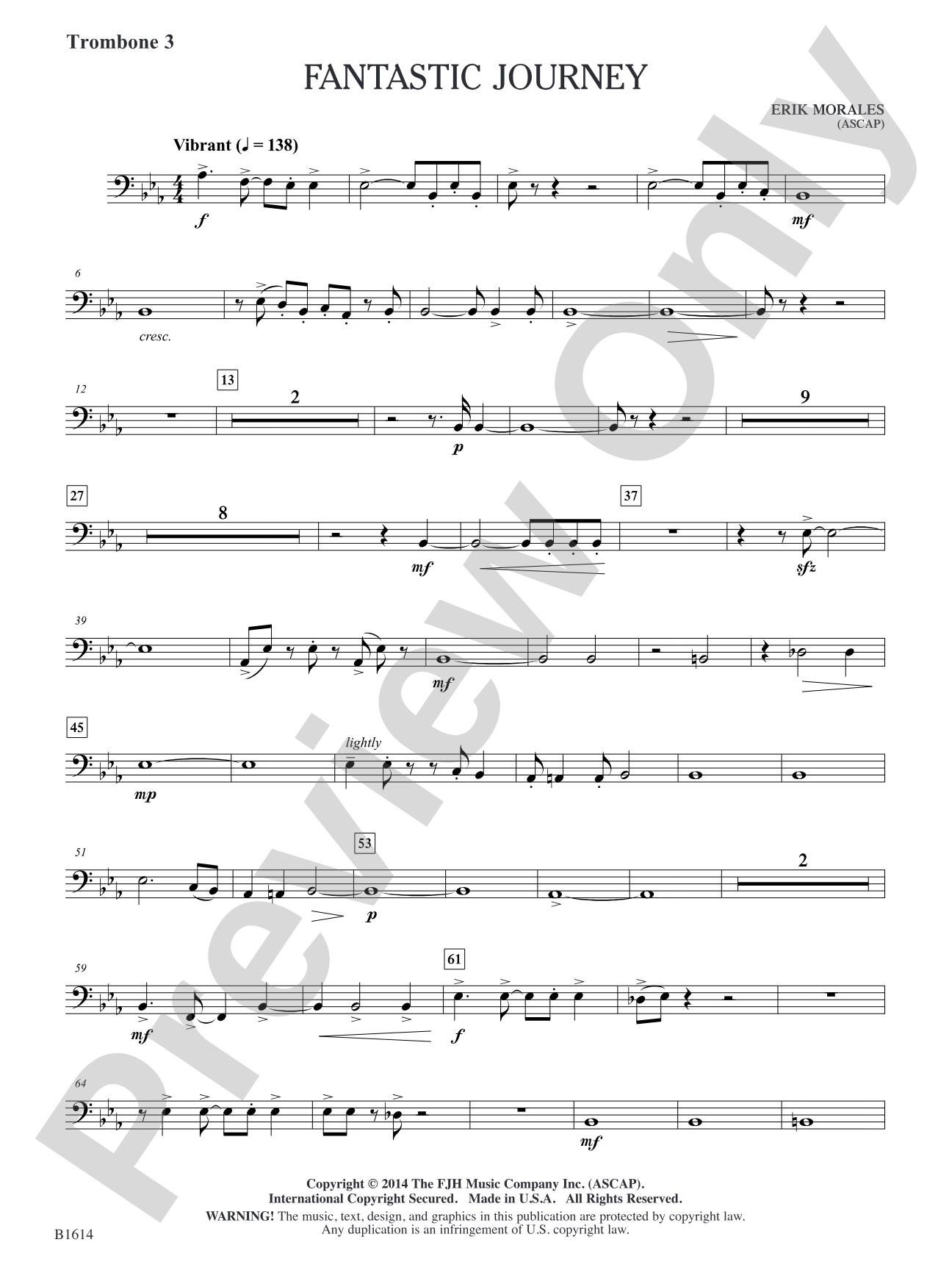 Fantastic Journey: Trombone 3