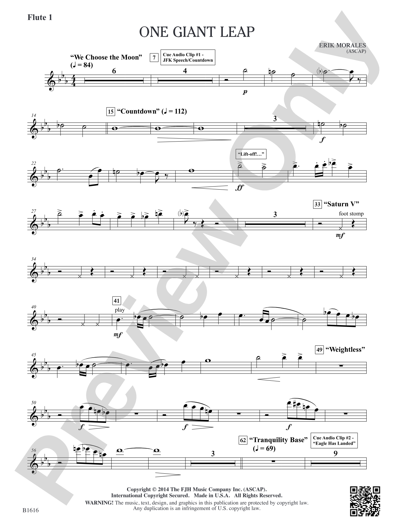 One Giant Leap: Flute 1