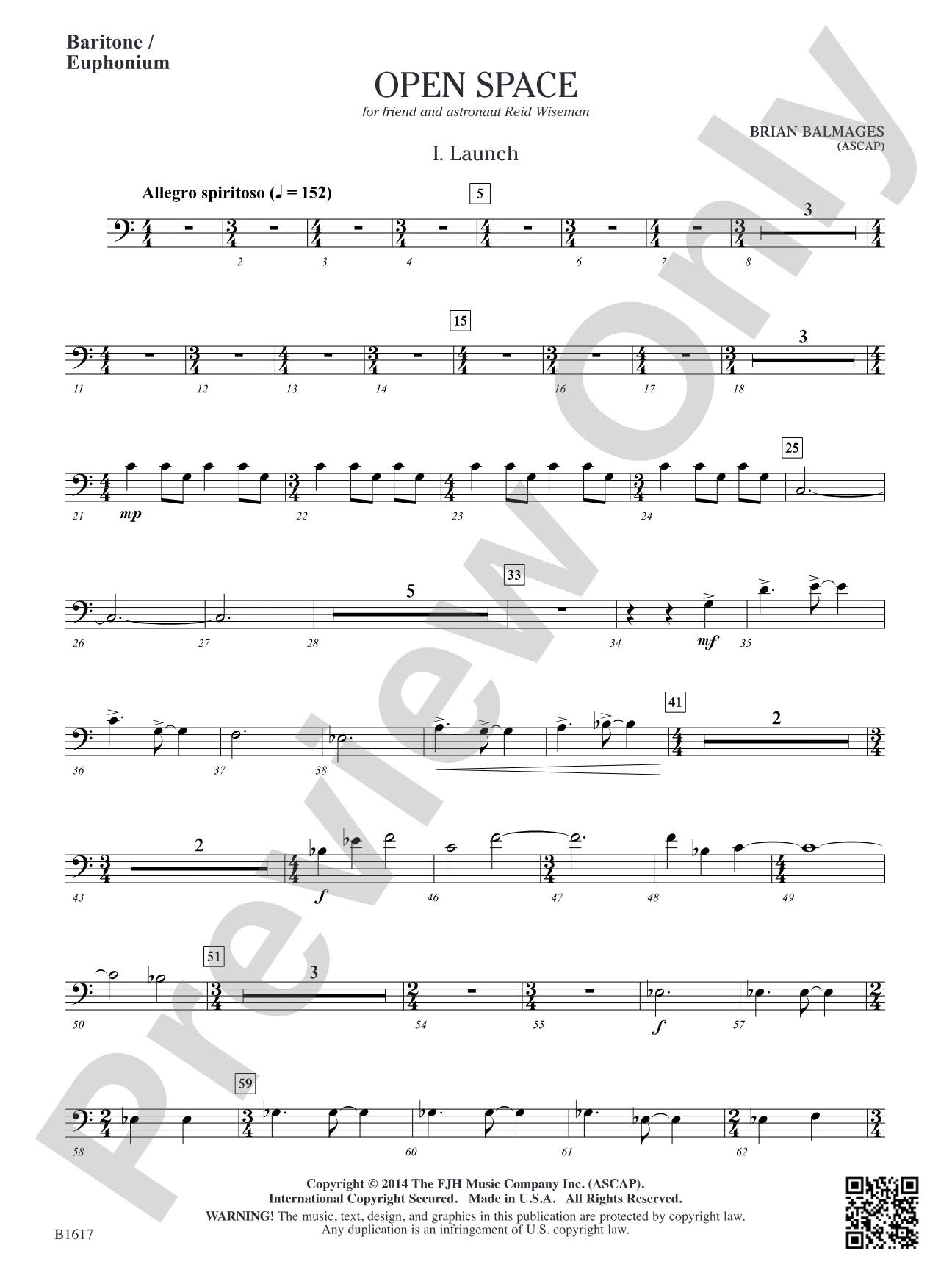 Open Space: Baritone / Euphonium