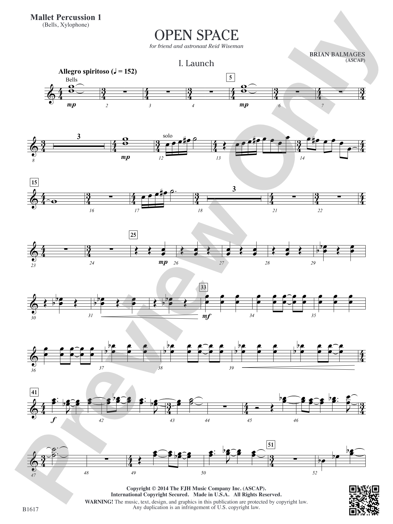 Open Space: Mallet Percussion 1