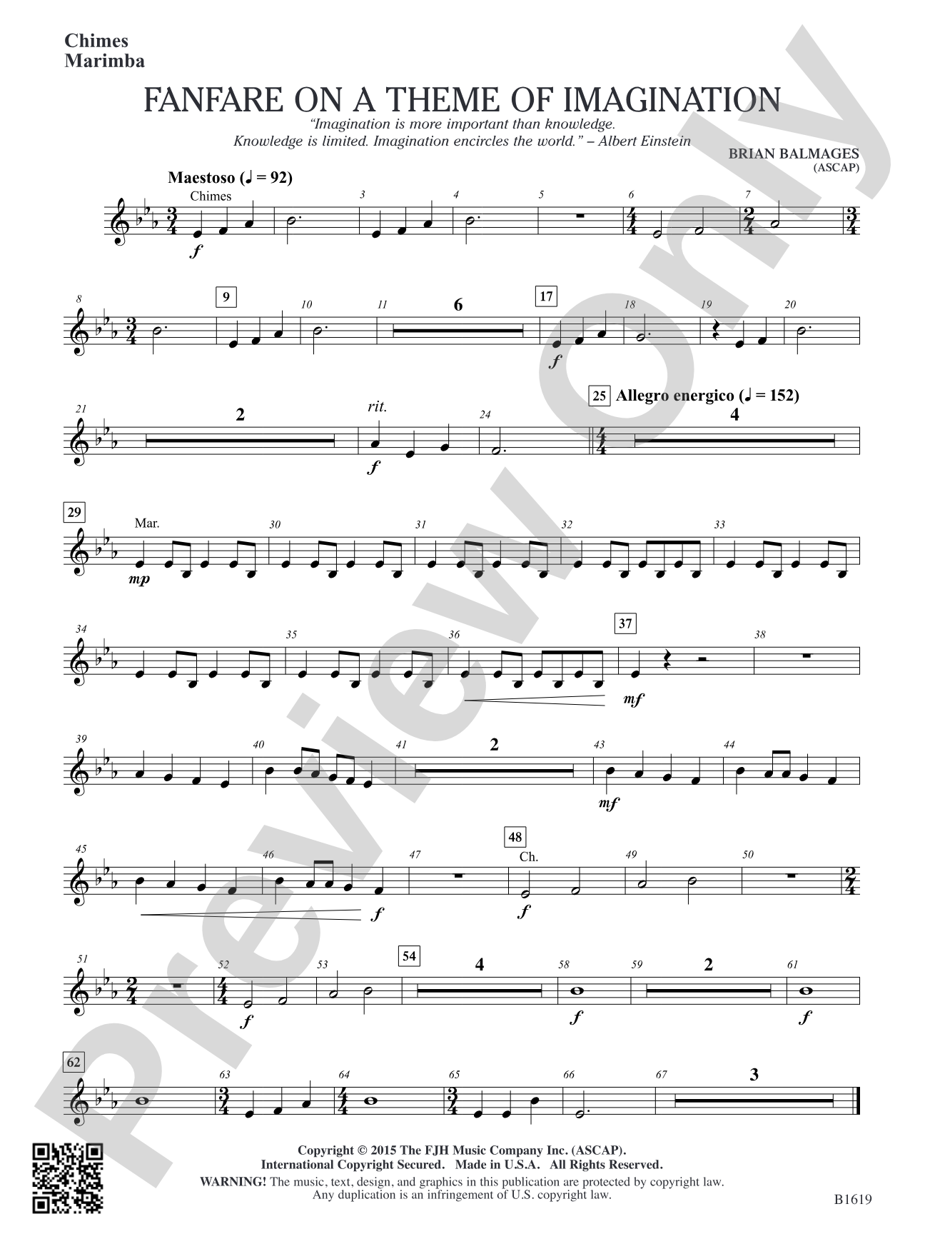 Fanfare on a Theme of Imagination: Chimes