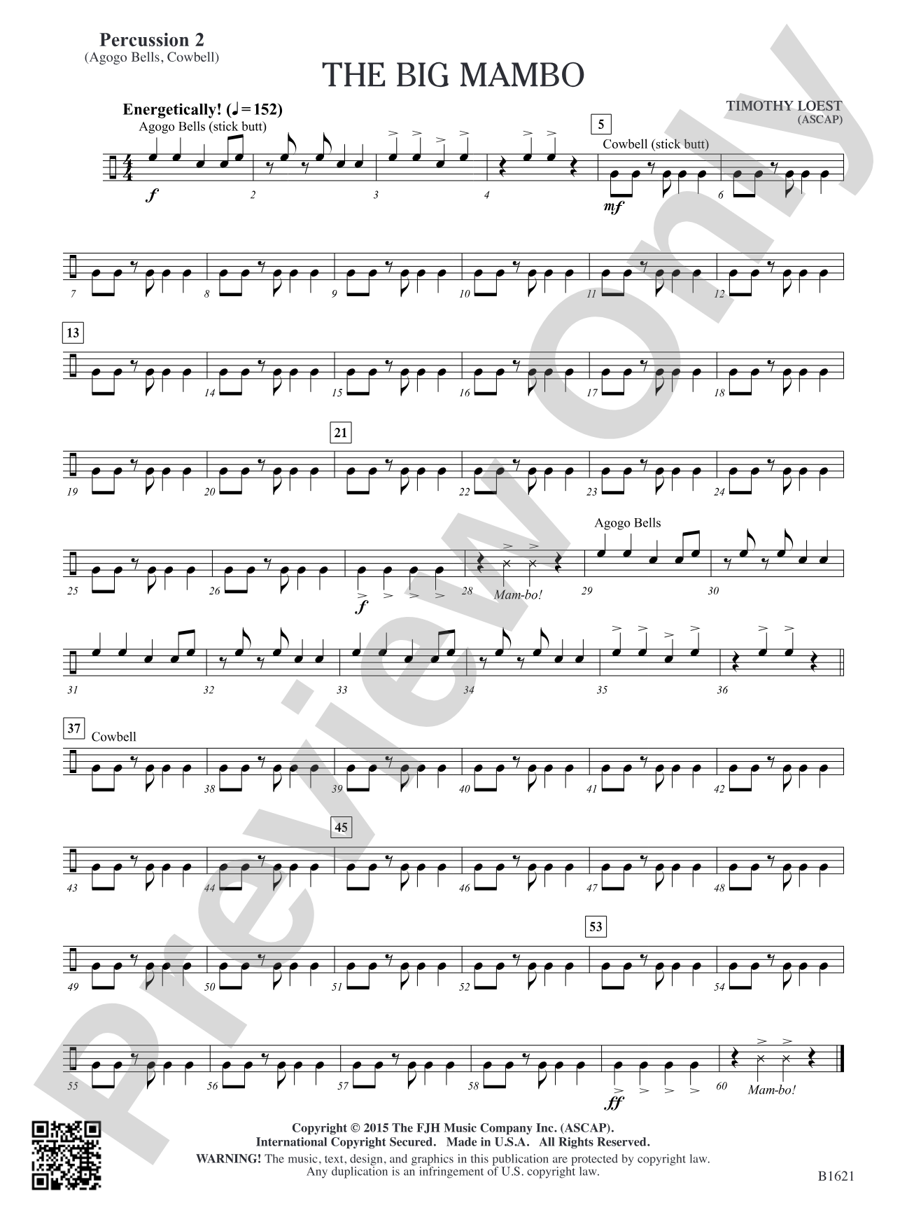 The Big Mambo: Percussion 2