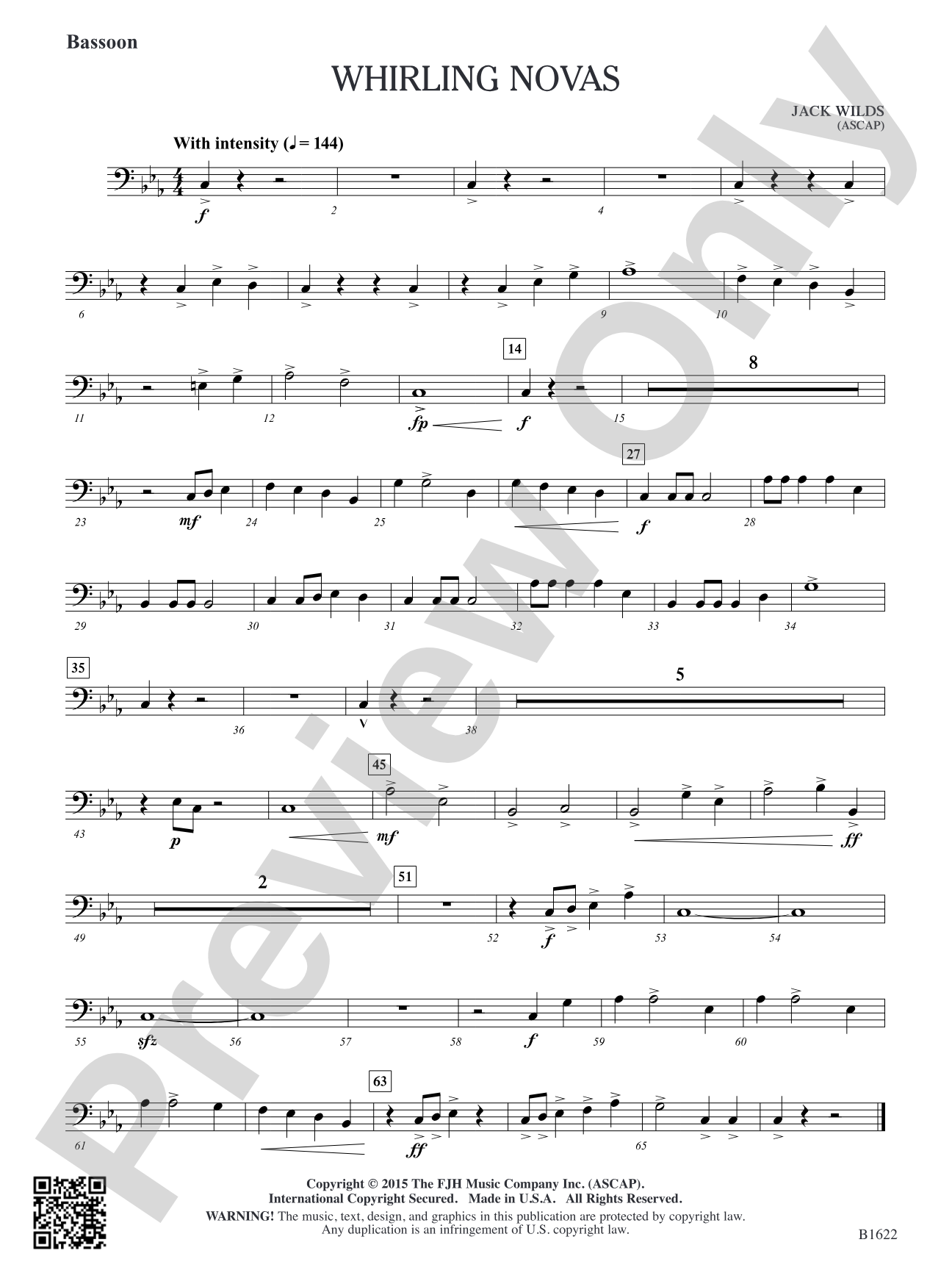 Whirling Novas: Bassoon