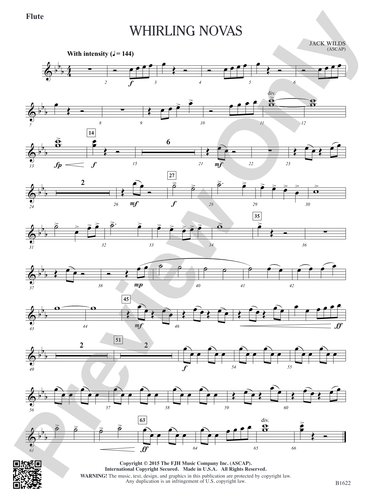 Whirling Novas: Flute