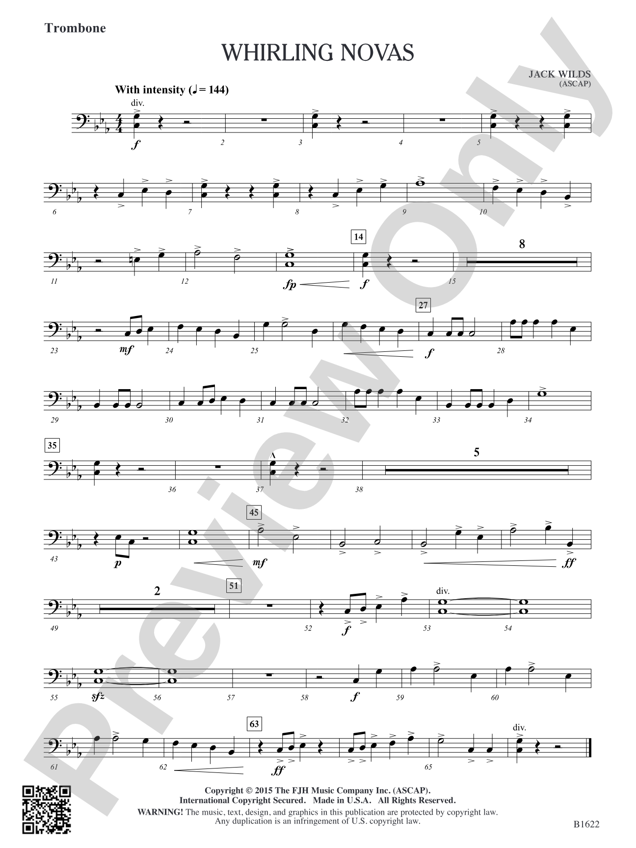 Whirling Novas: Trombone