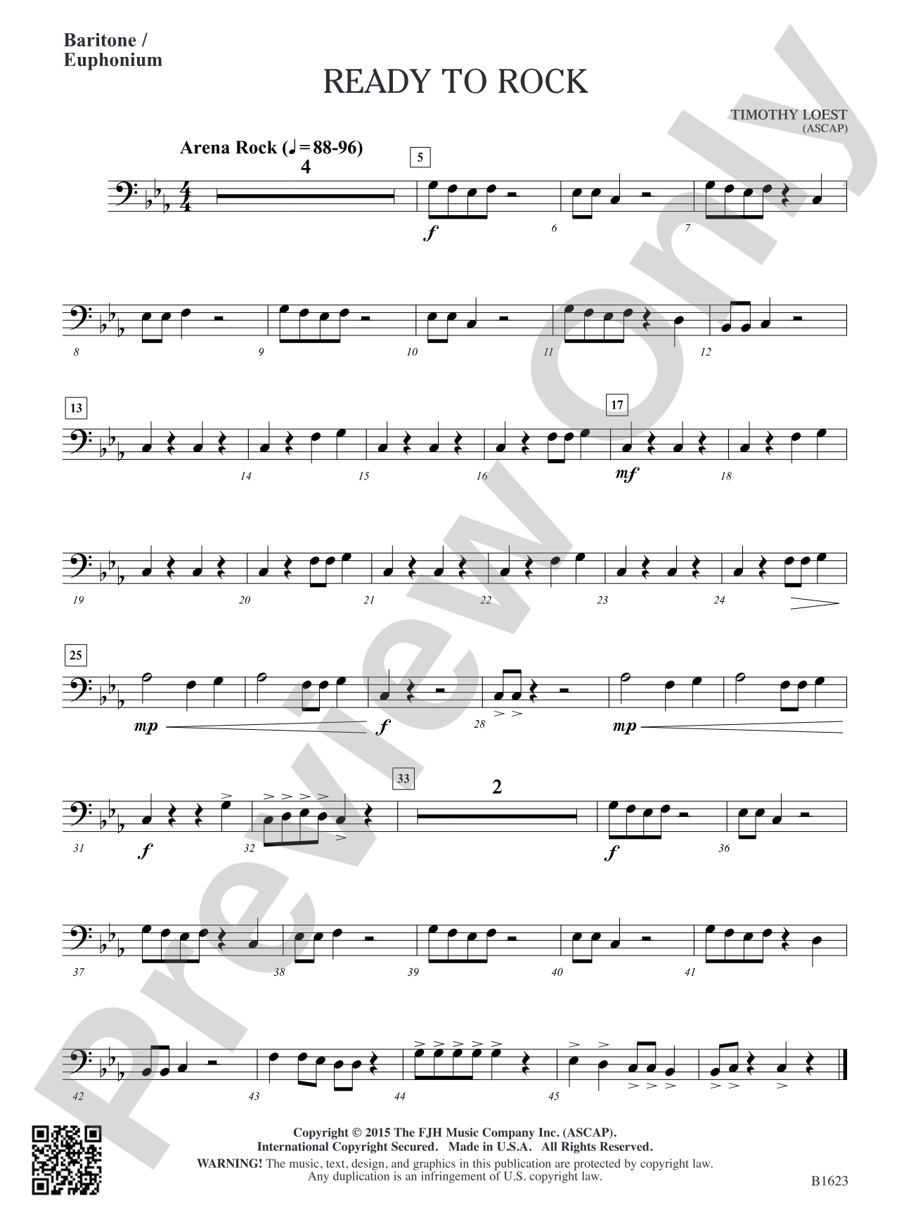 Ready to Rock: Baritone / Euphonium