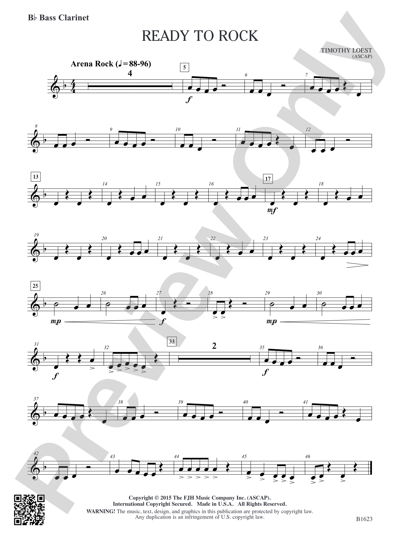 Ready to Rock: B-flat Bass Clarinet