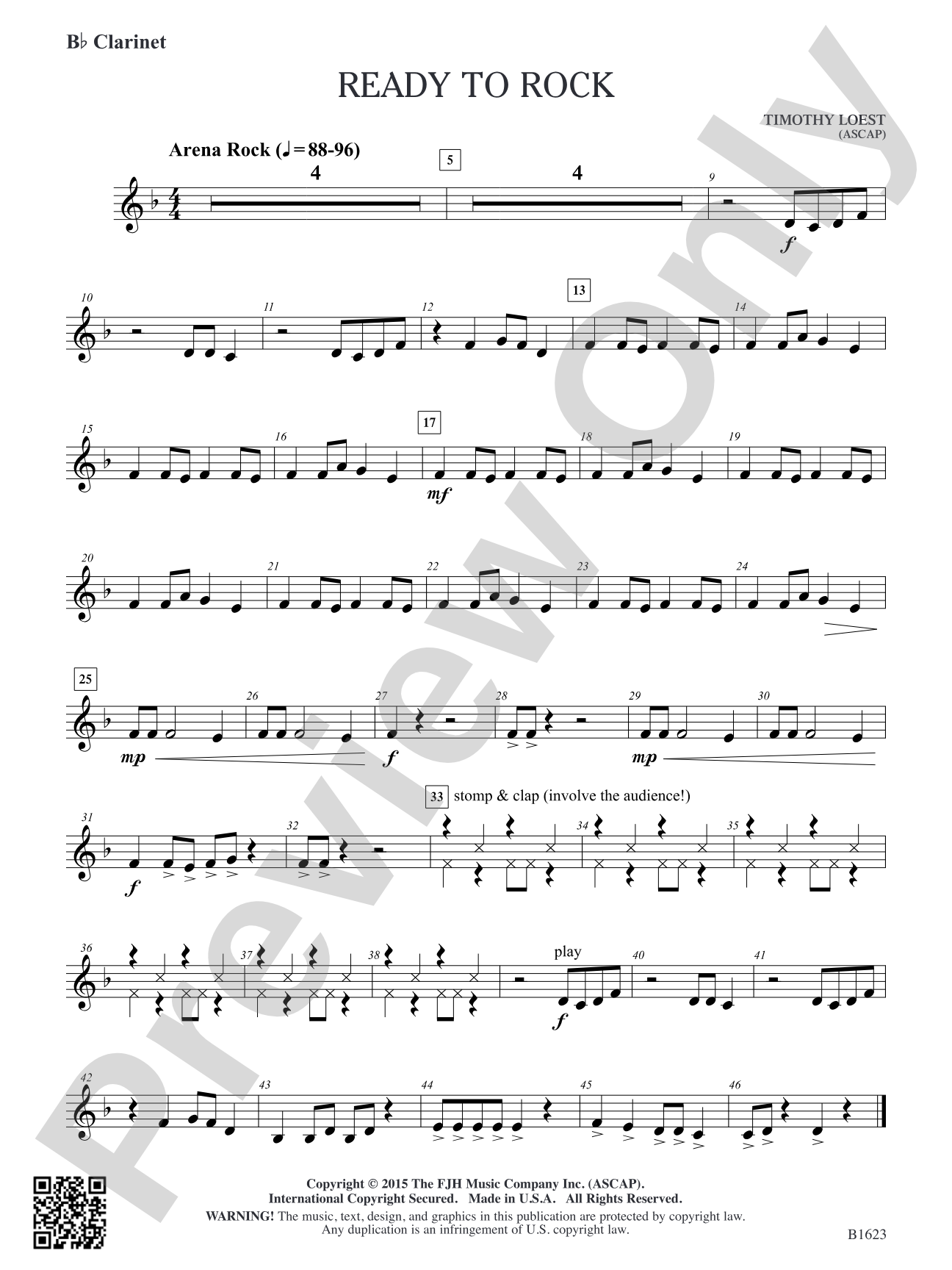 Ready to Rock: B-flat Clarinet