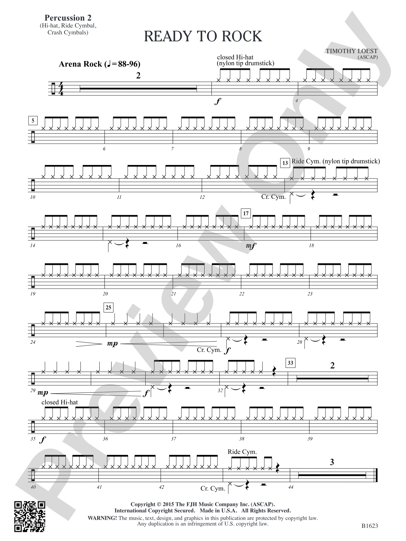 Ready to Rock: Percussion 2