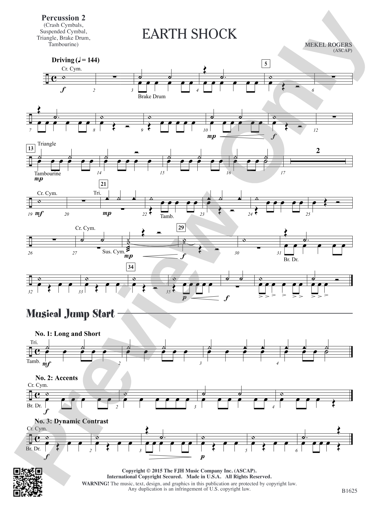 Earth Shock: Percussion 2