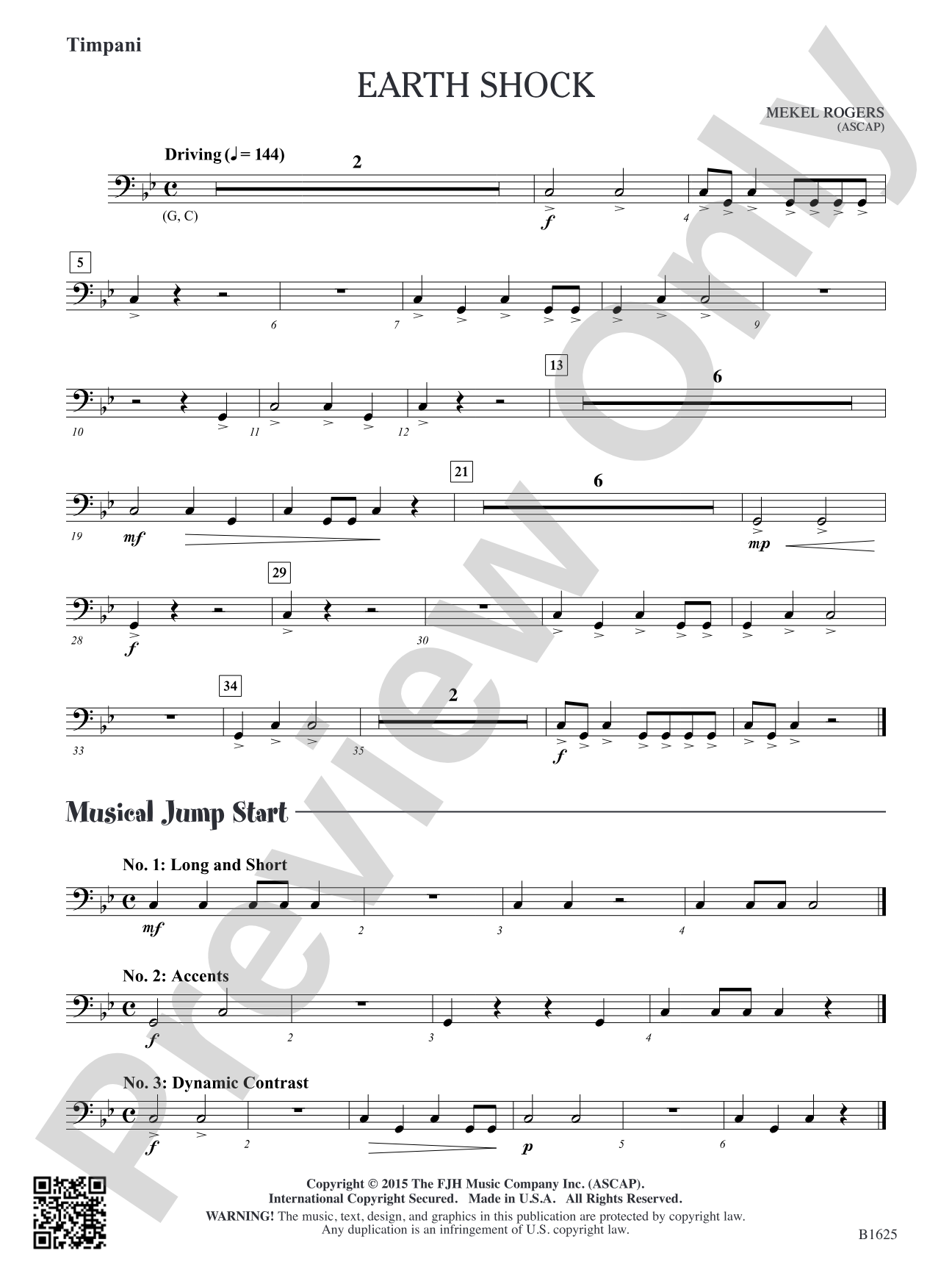 Earth Shock: Timpani