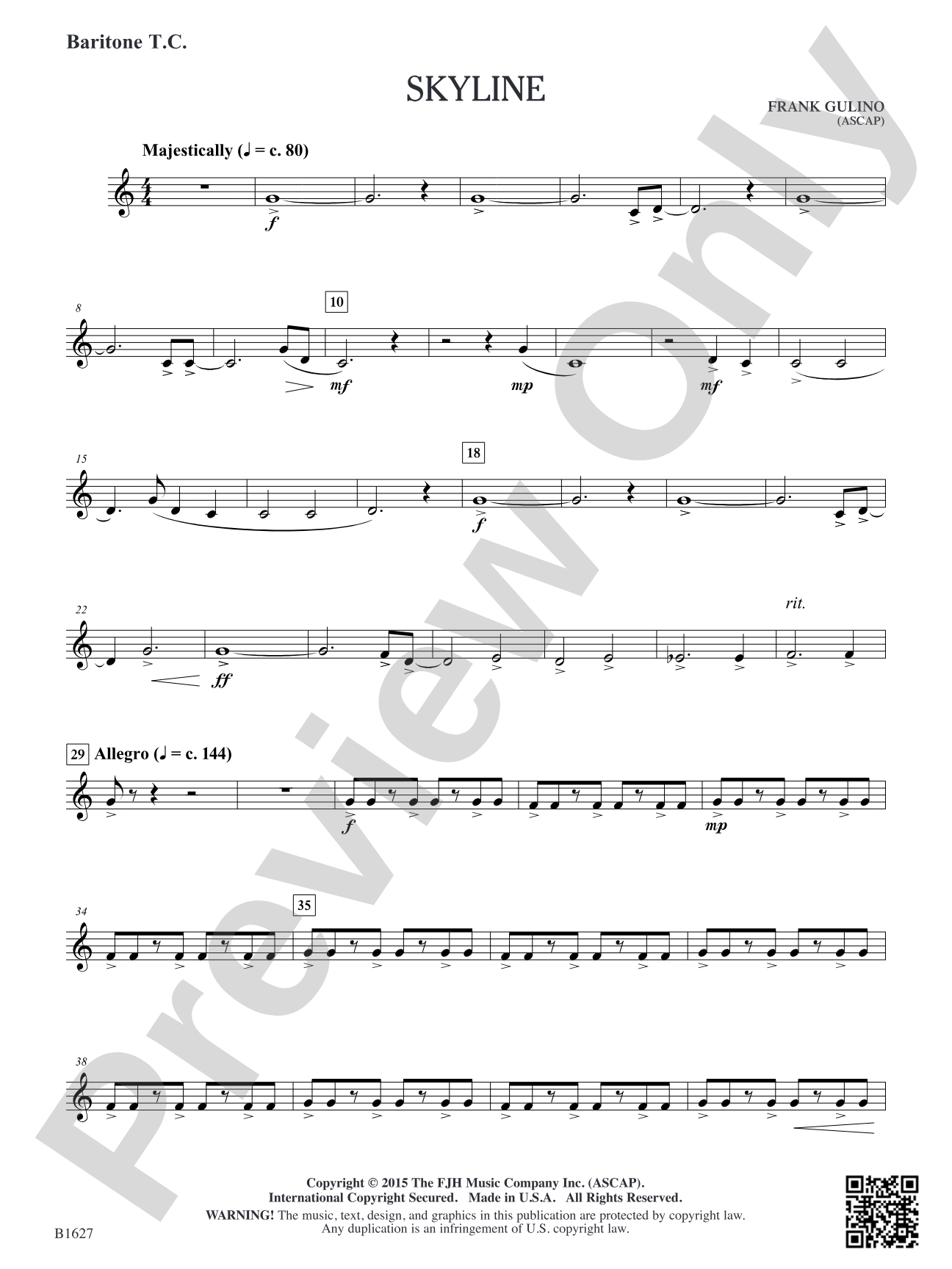 Skyline: Baritone T.C.