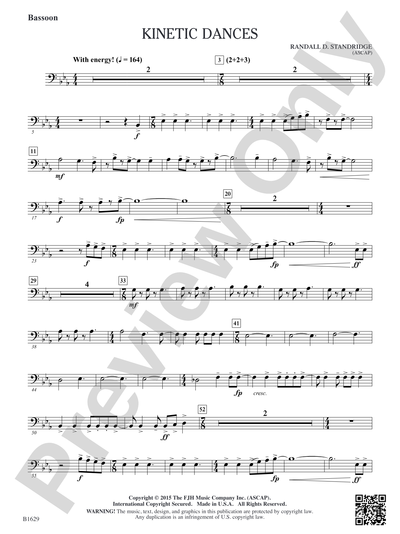 Kinetic Dances: Bassoon