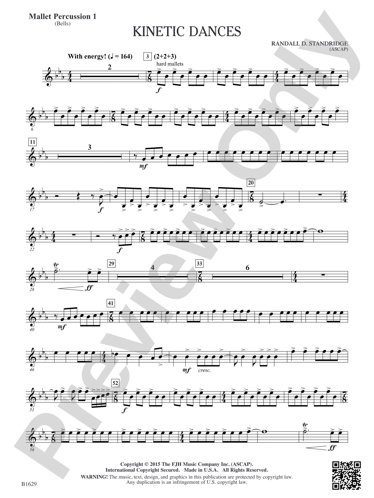 Kinetic Dances: Mallet Percussion 1