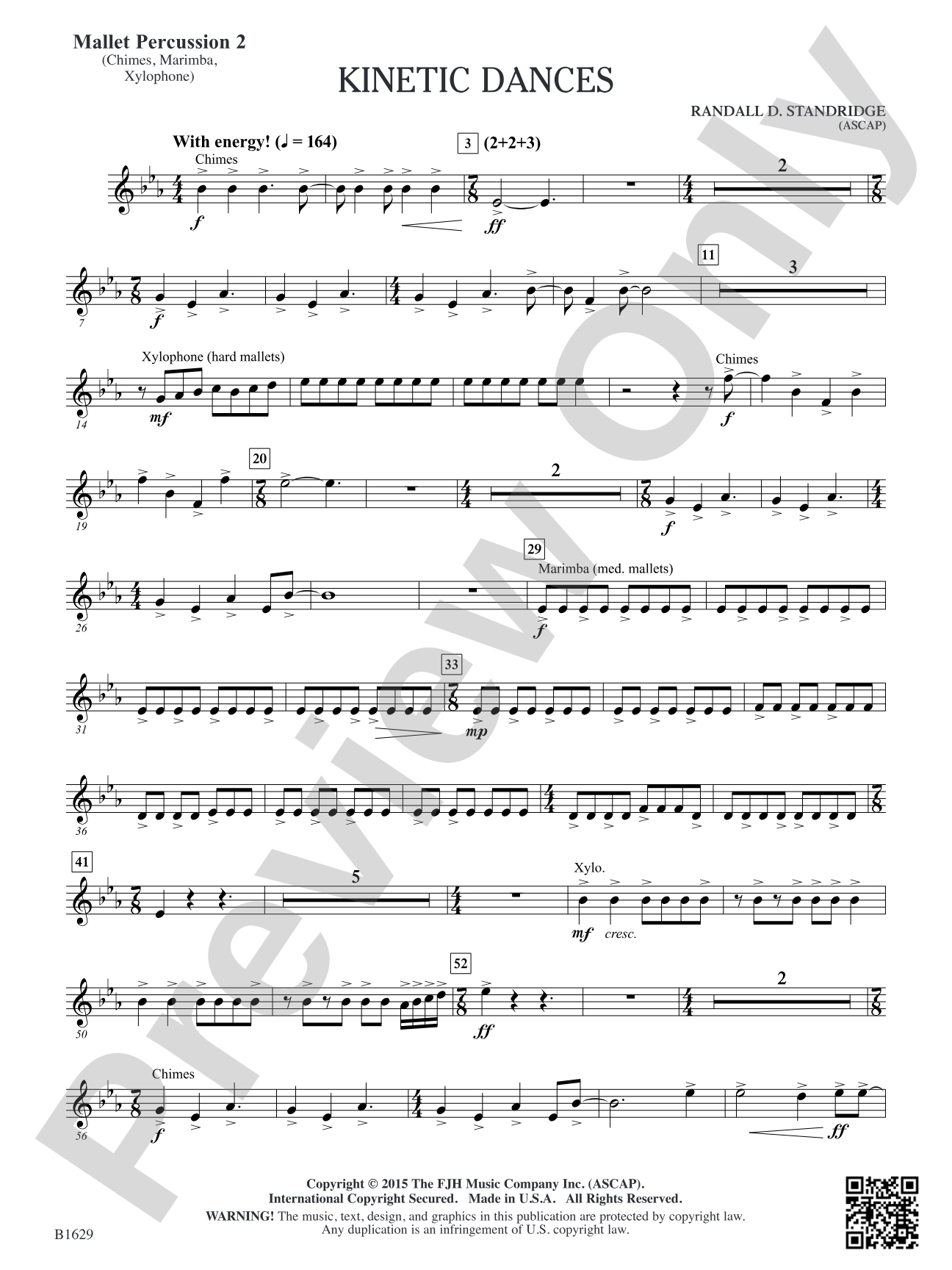 Kinetic Dances: Mallet Percussion 2
