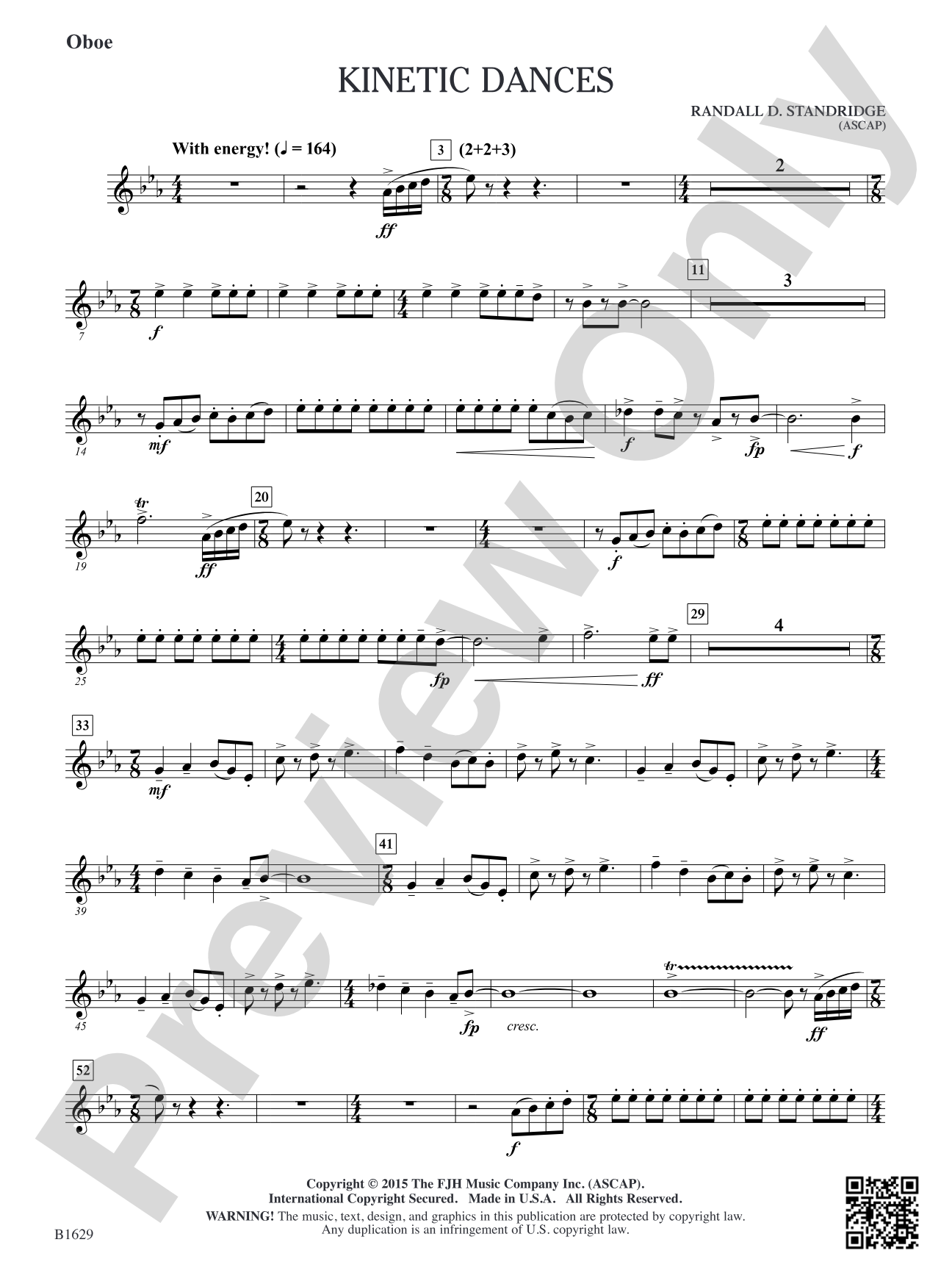 Kinetic Dances: Oboe