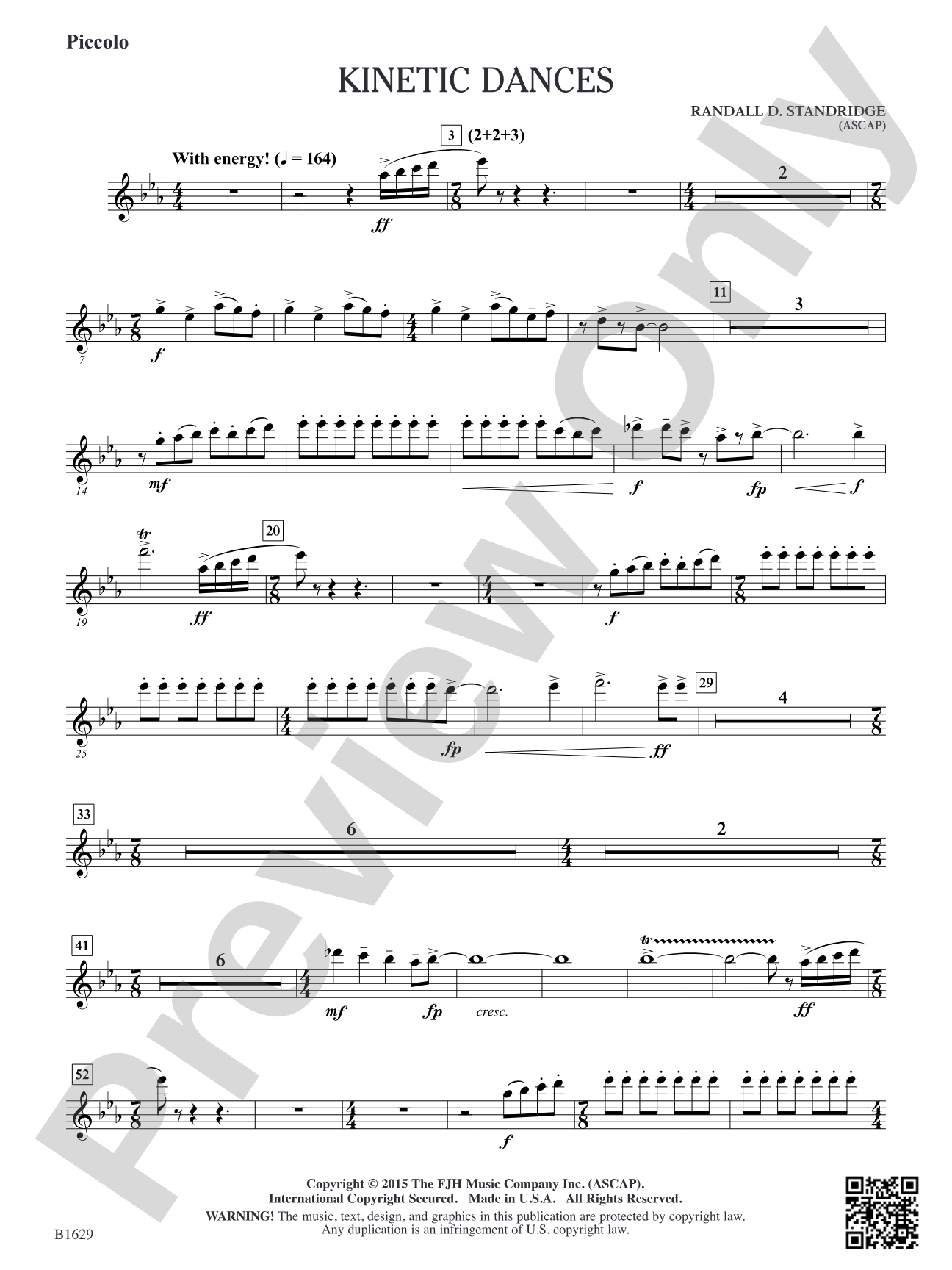 Kinetic Dances: Piccolo