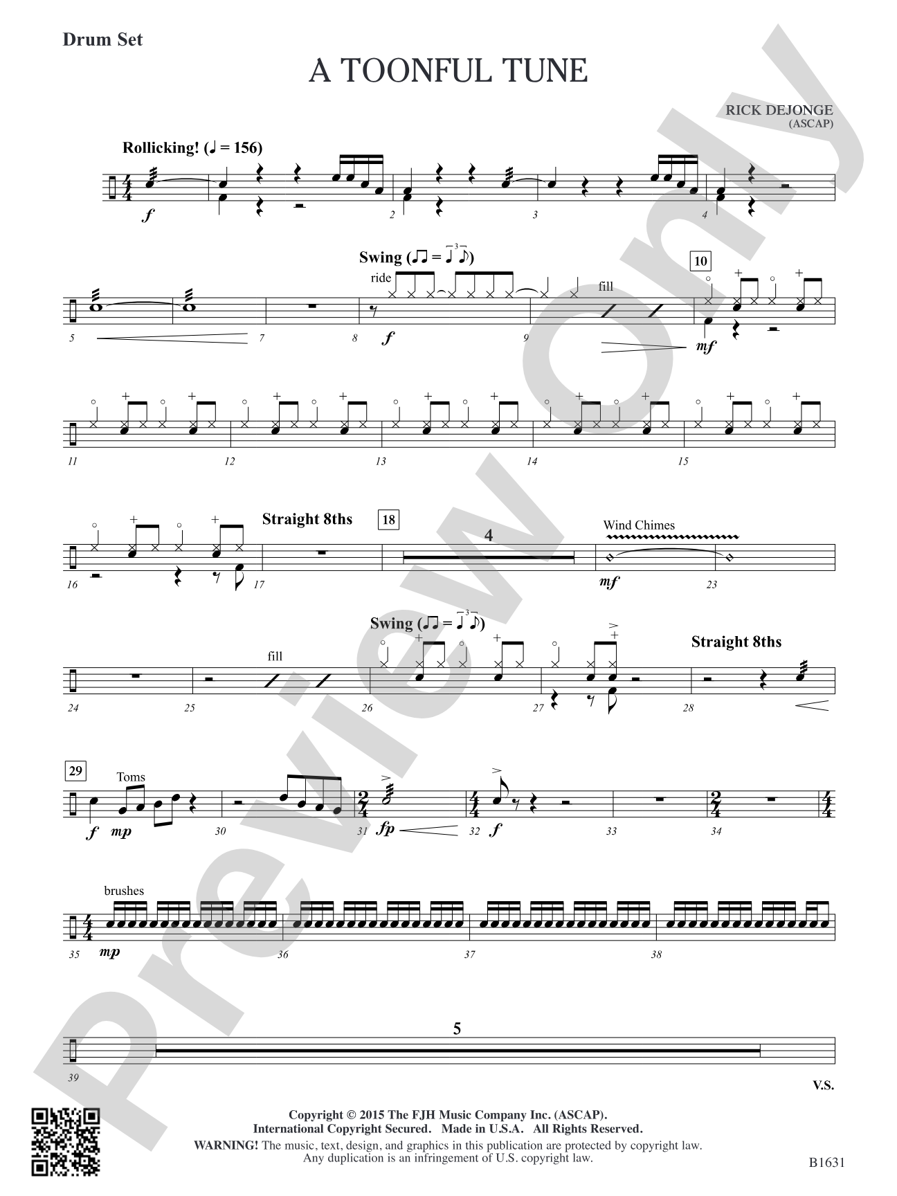 A Toonful Tune: Drum Set