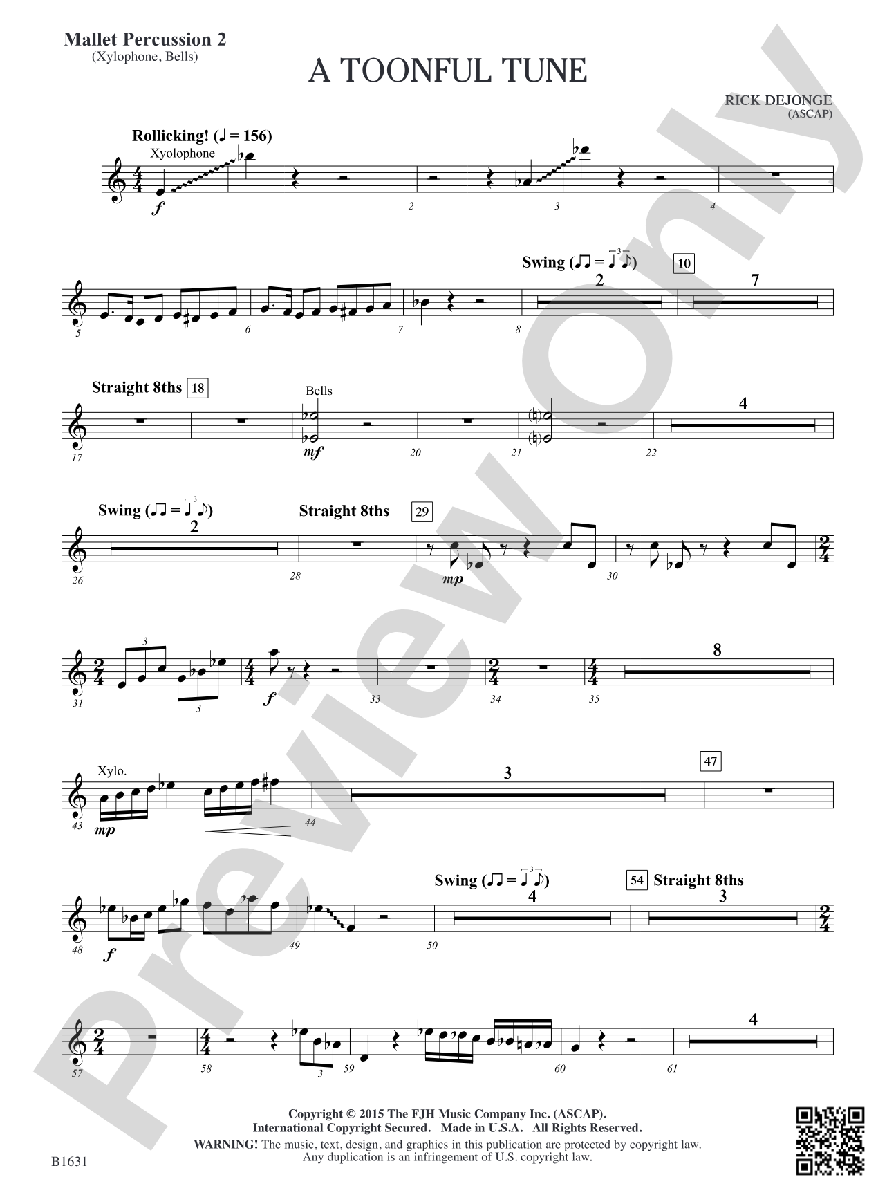 A Toonful Tune: Mallet Percussion 2