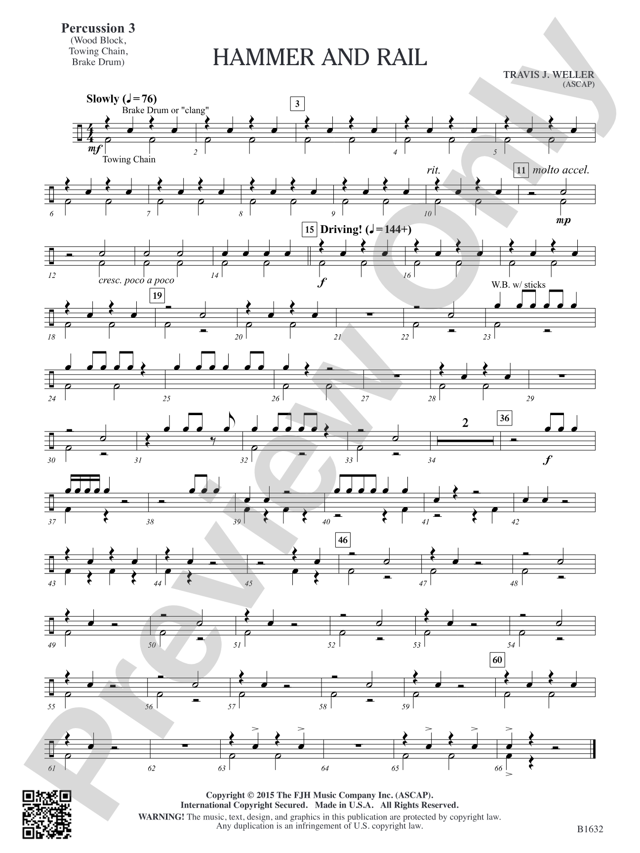 Hammer and Rail: Percussion 3
