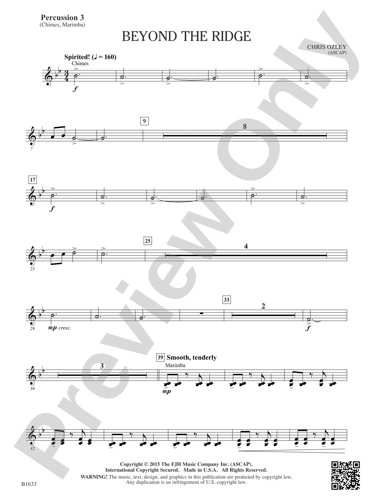 Beyond the Ridge: Percussion 3