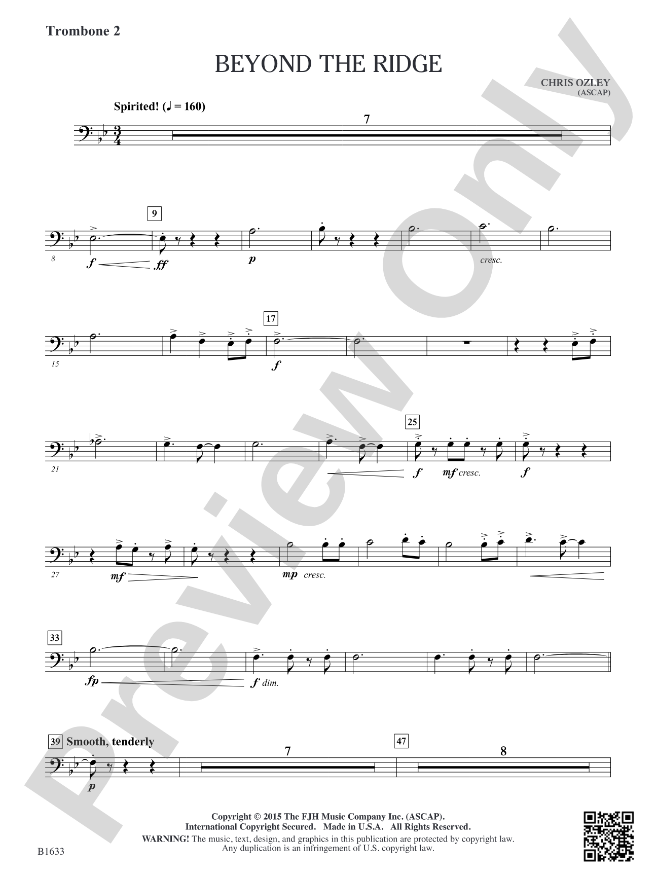 Beyond the Ridge: Trombone 2