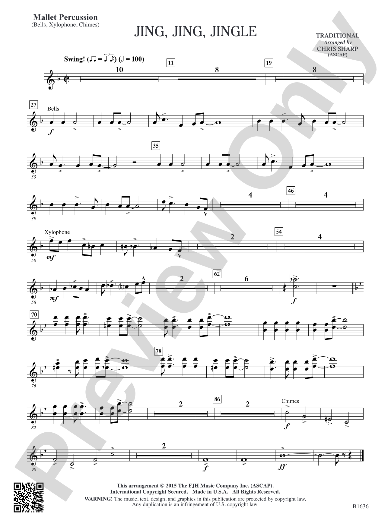 Jing Jing Jingle: Mallet Percussion