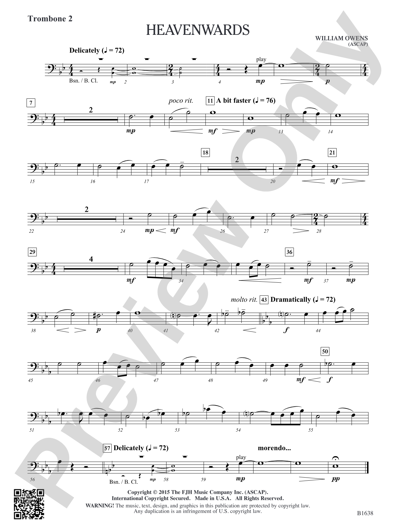 Heavenwards: Trombone 2
