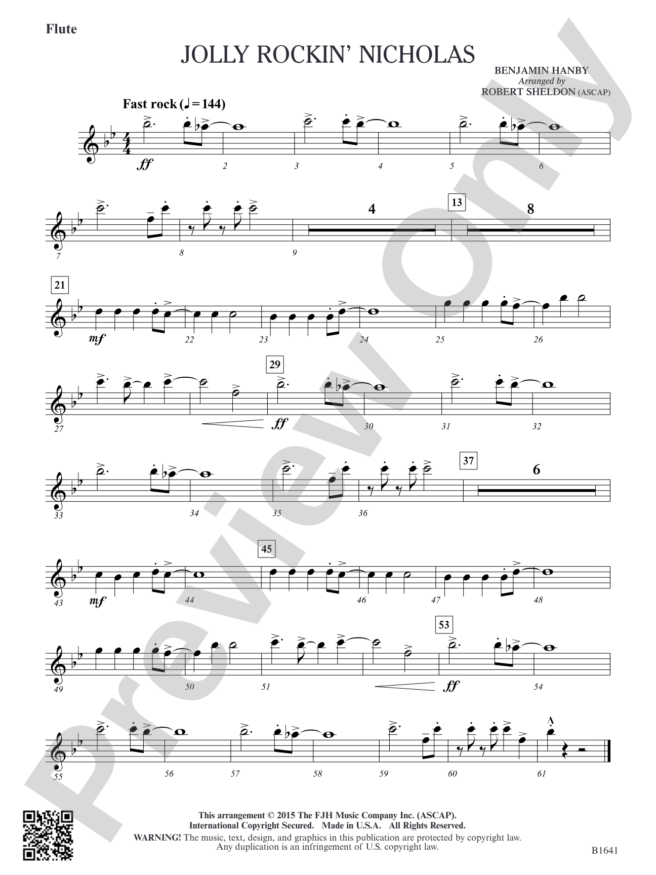Jolly Rockin' Nicholas: Flute