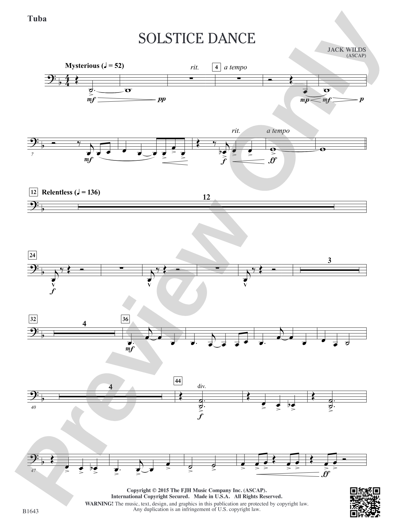 Solstice Dance: Tuba