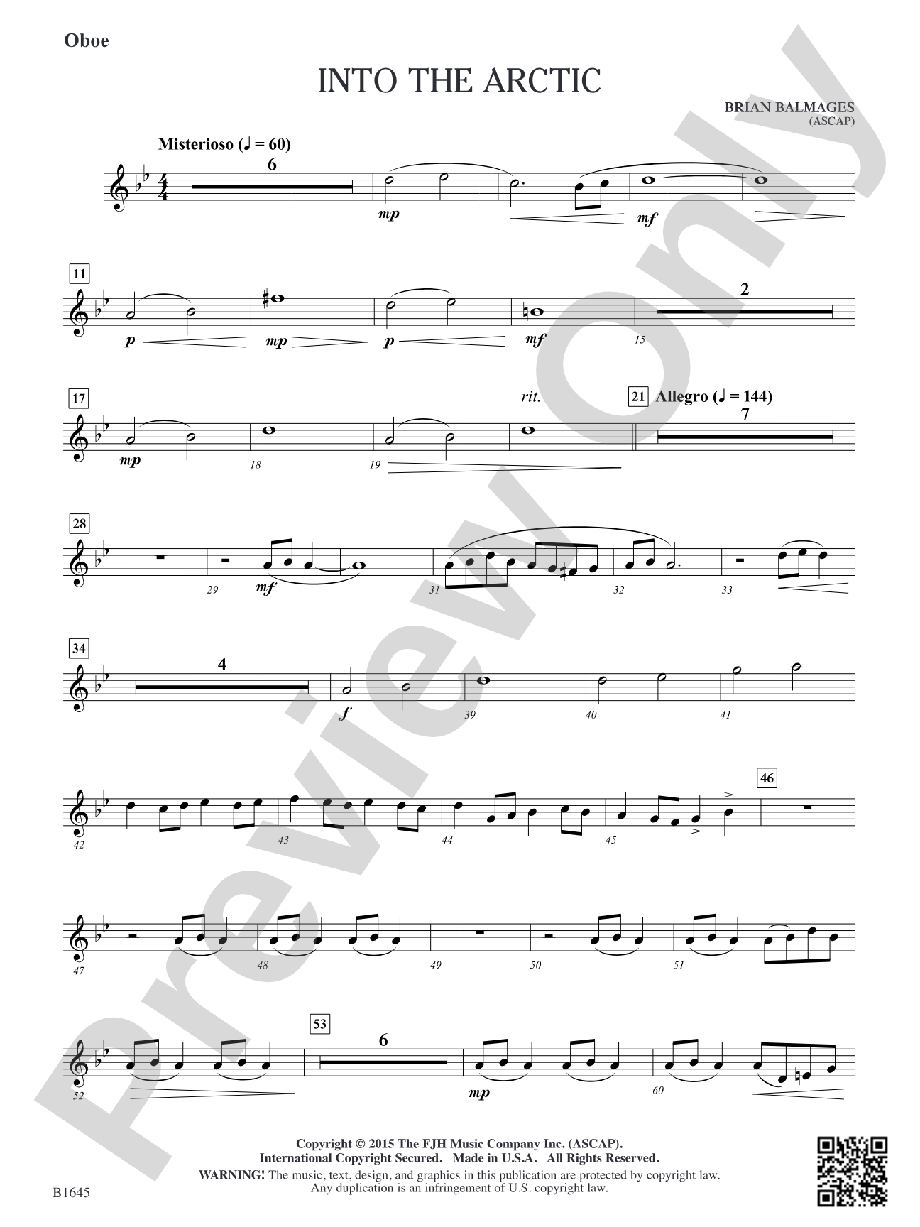 Into the Arctic: Oboe