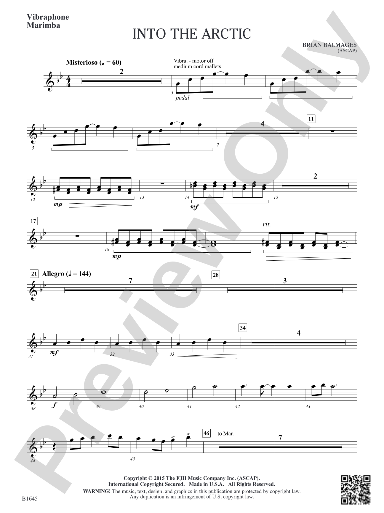 Into the Arctic: Vibraphone / Marimba