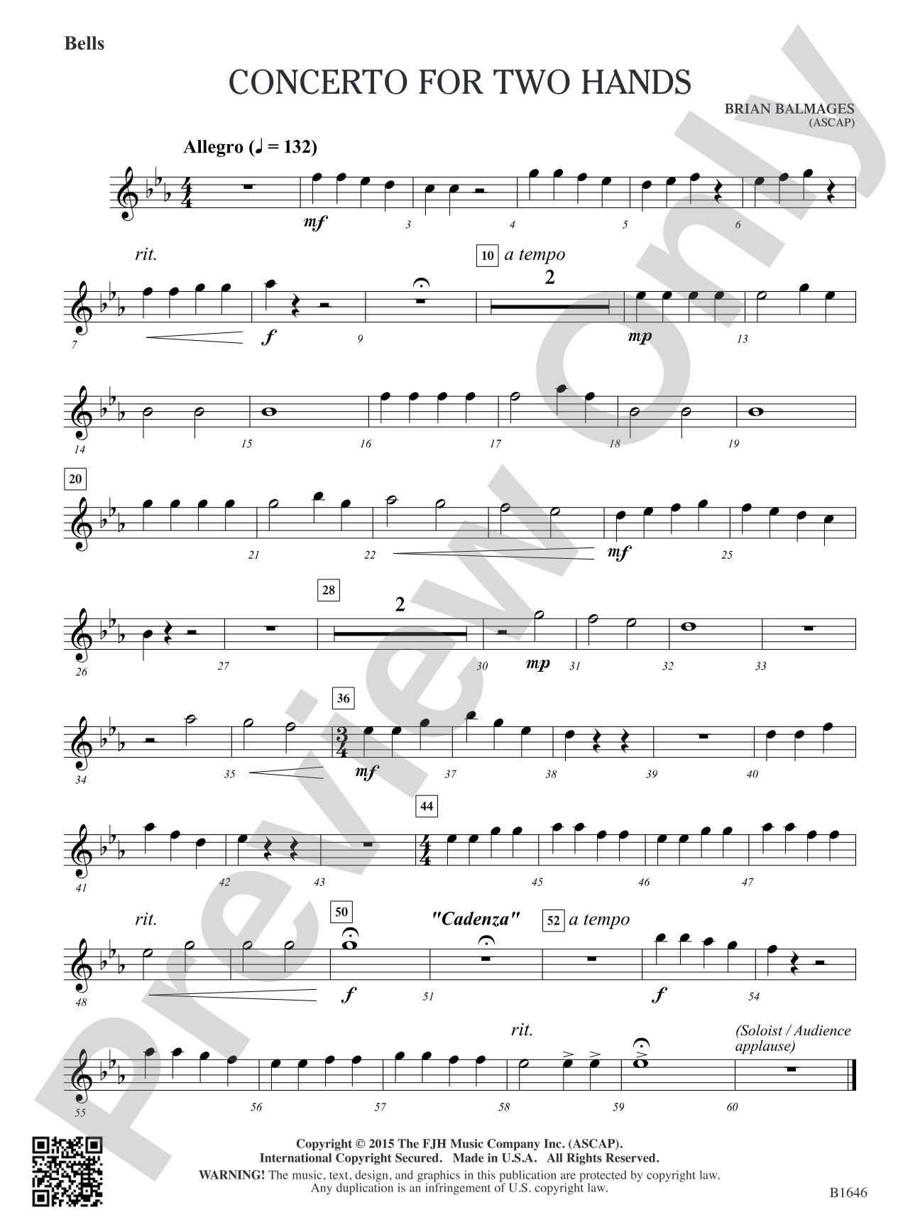 Concerto for Two Hands: Bells