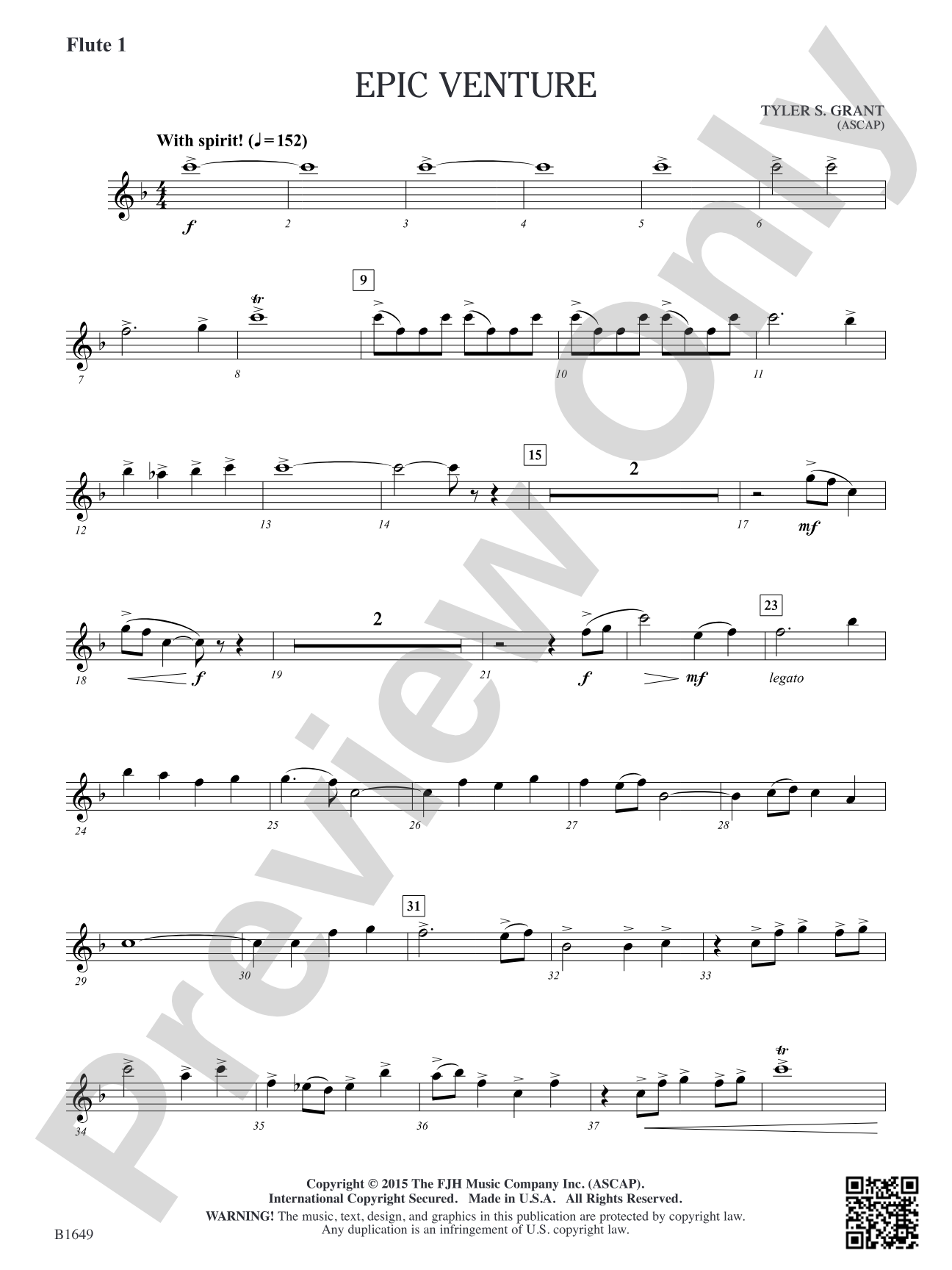 Epic Venture: Flute 1