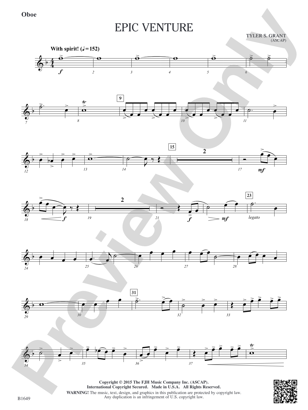 Epic Venture: Oboe