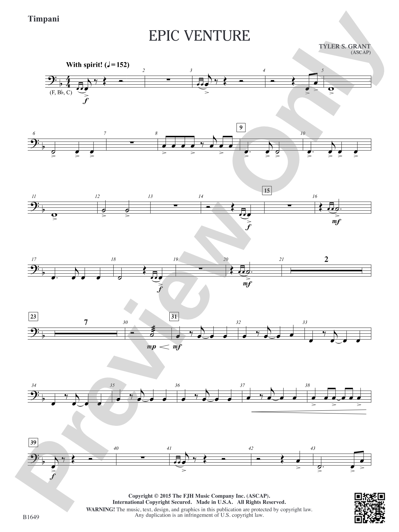 Epic Venture: Timpani